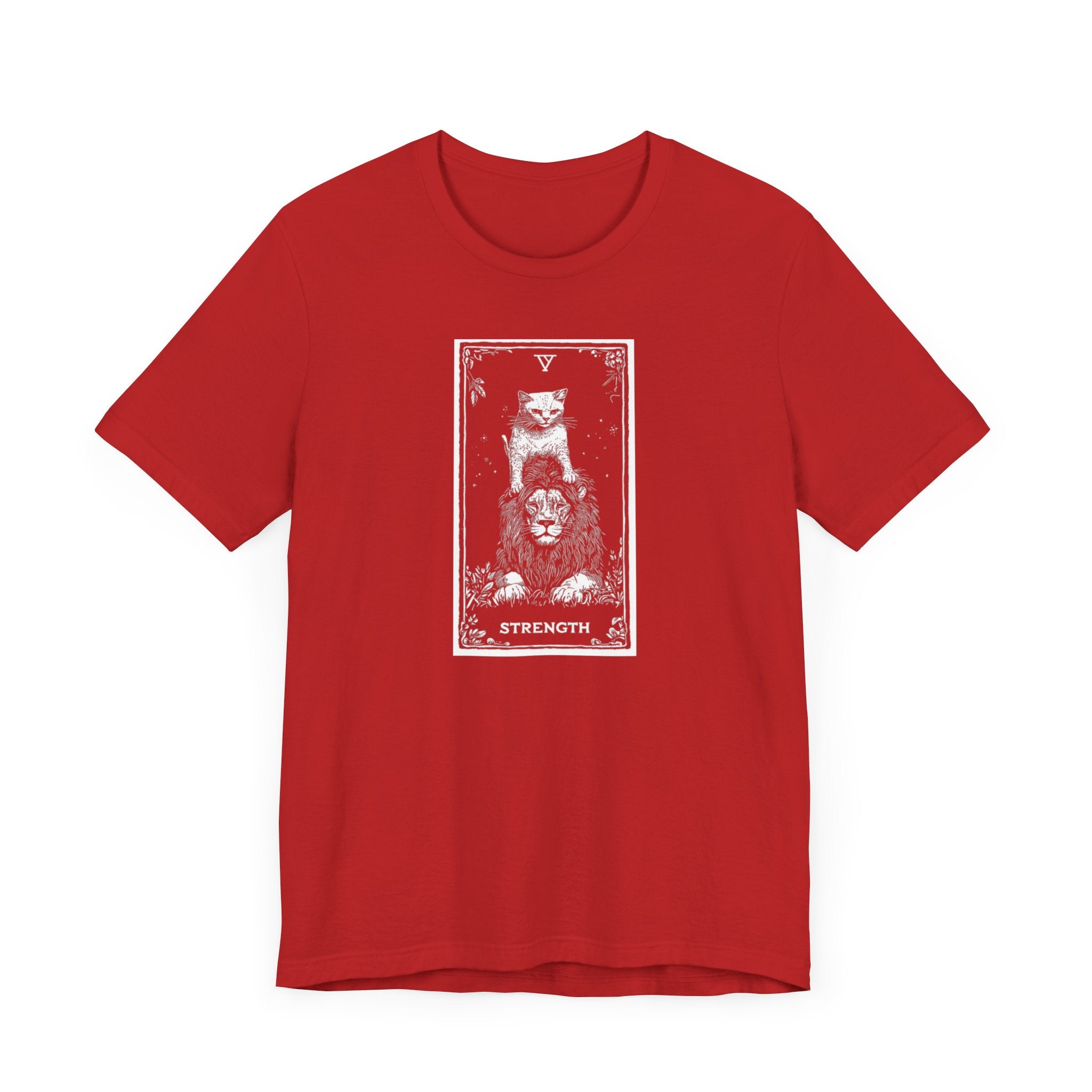 Strength Tarot Cat T-Shirt