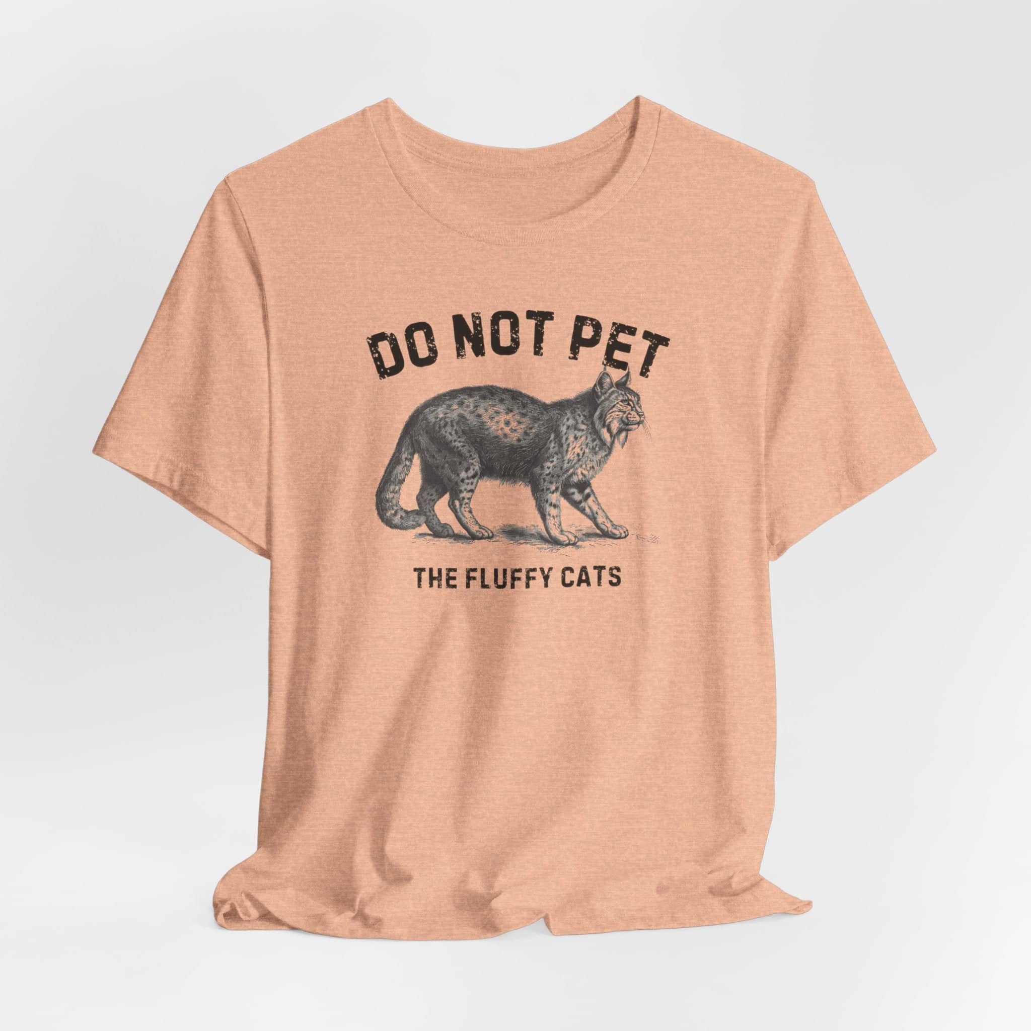 Do Not Pet The Fluffy Cats Shirt Funny Animal Lover Tee