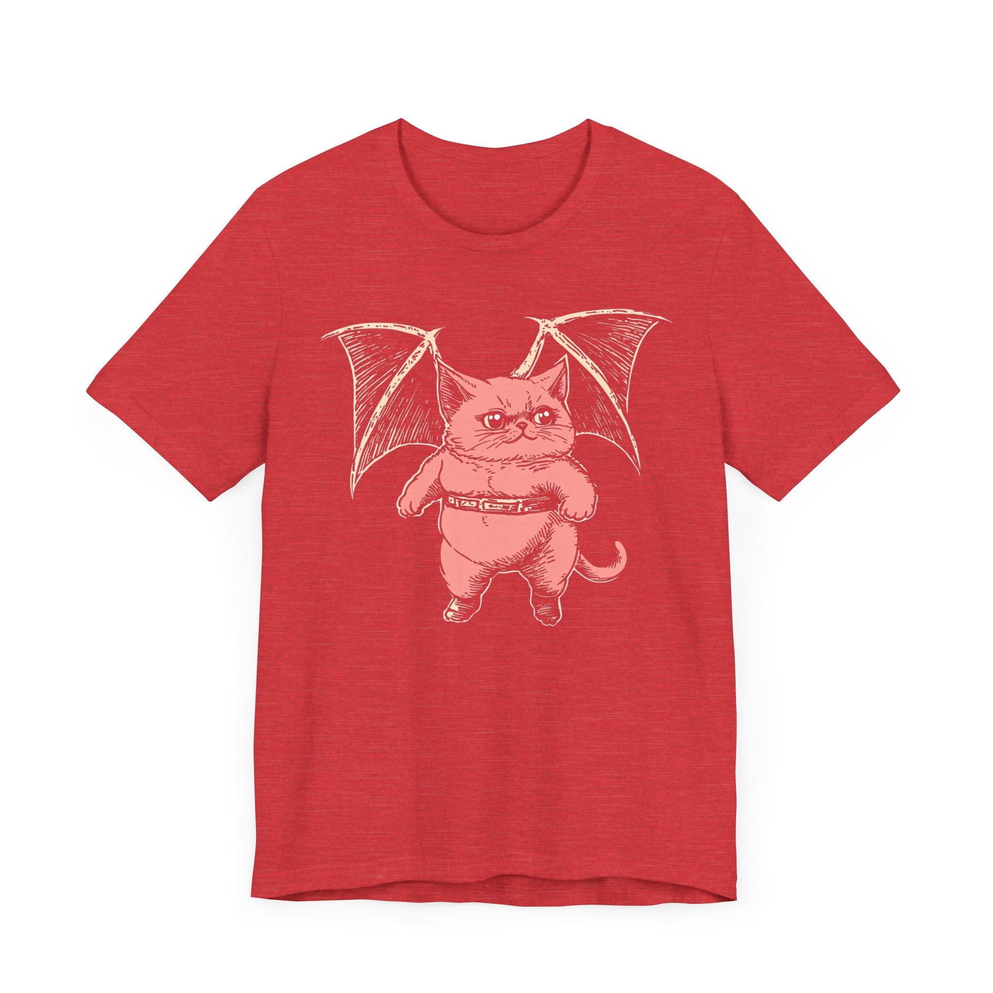 Bat-Winged Cat Graphic Tee