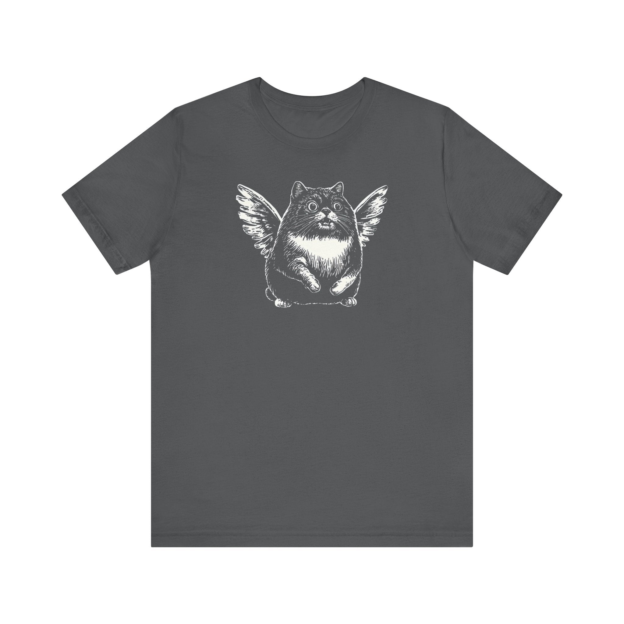 Whimsical Winged Cat T-Shirt