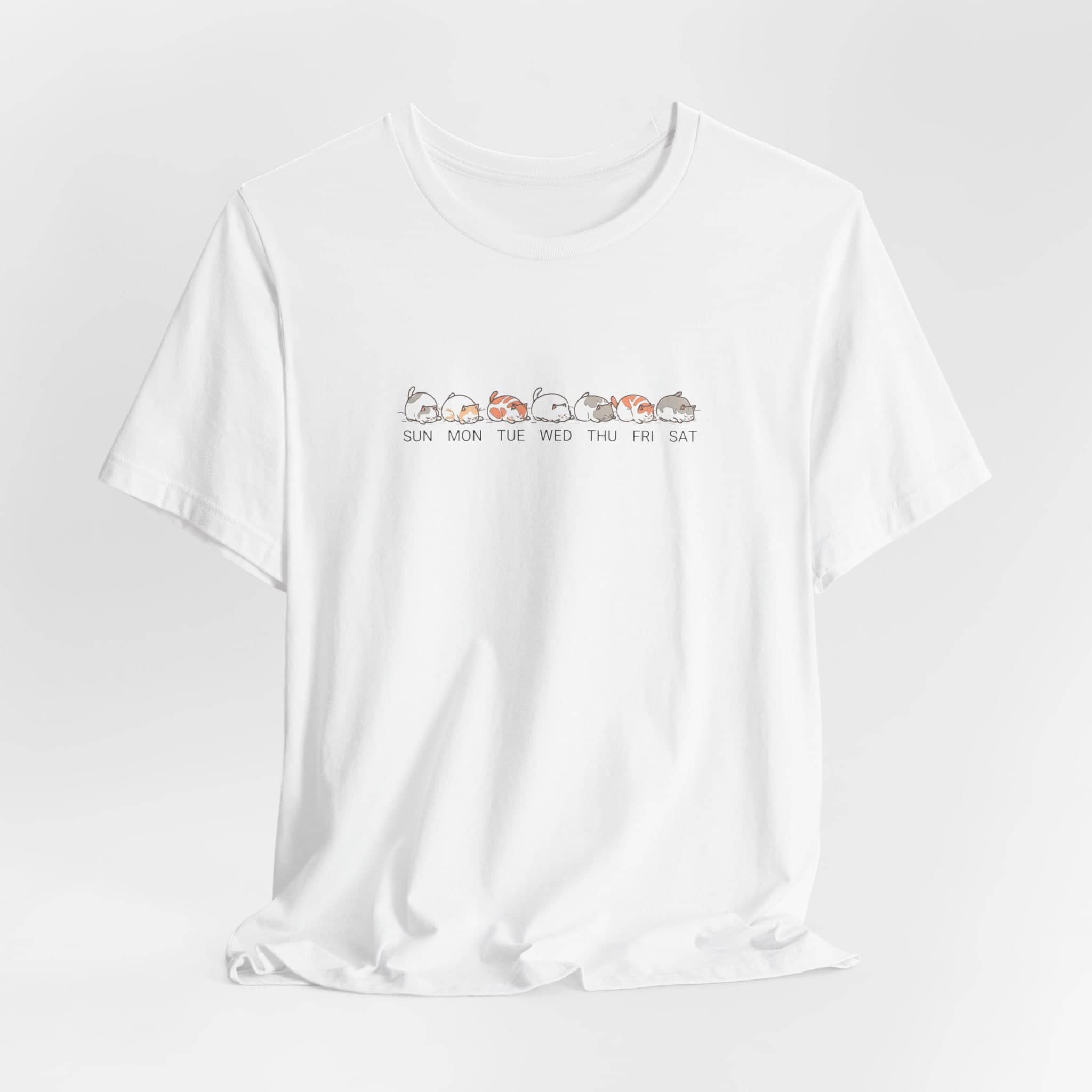 Lazy Cat Week T-Shirt