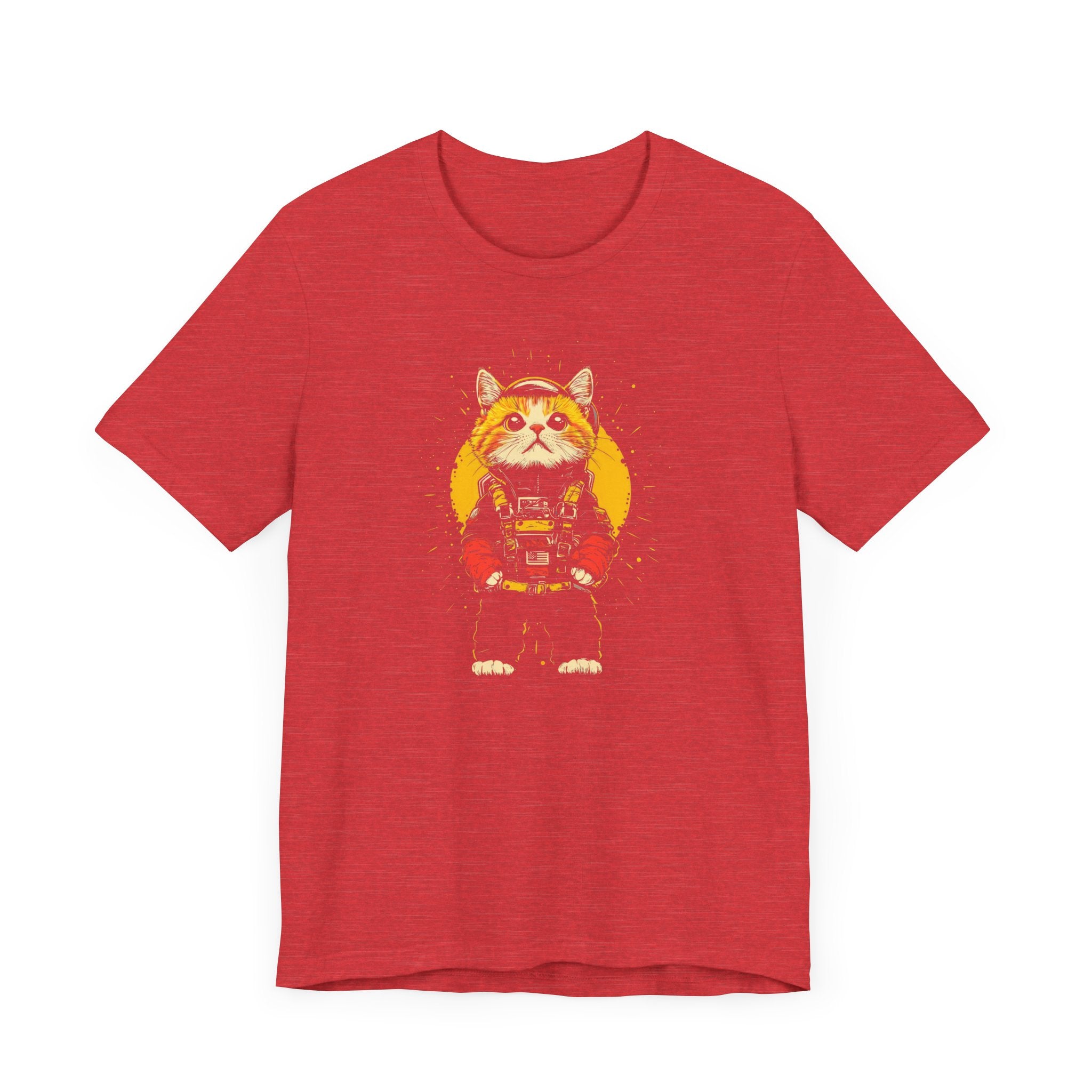 Space Cat Astronaut Graphic Tee