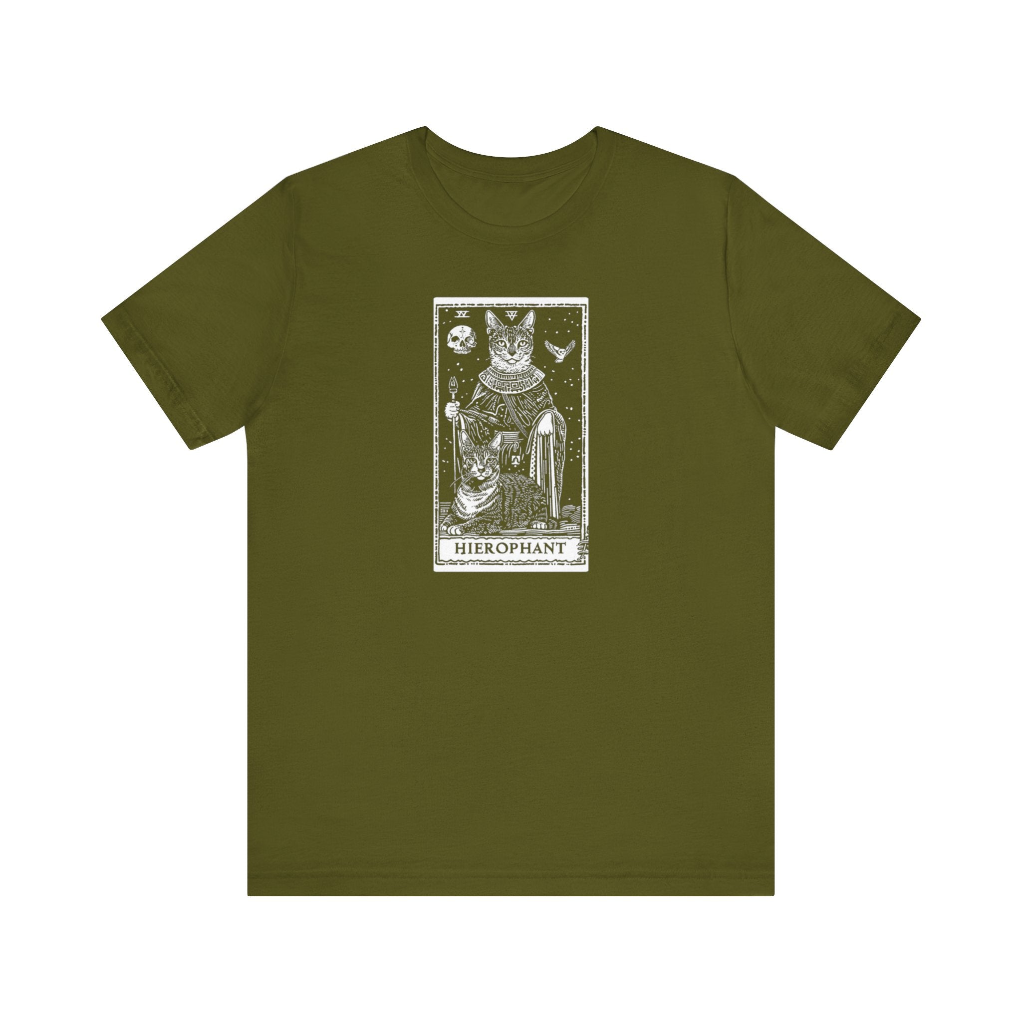 Hierophant Tarot Cat T-Shirt