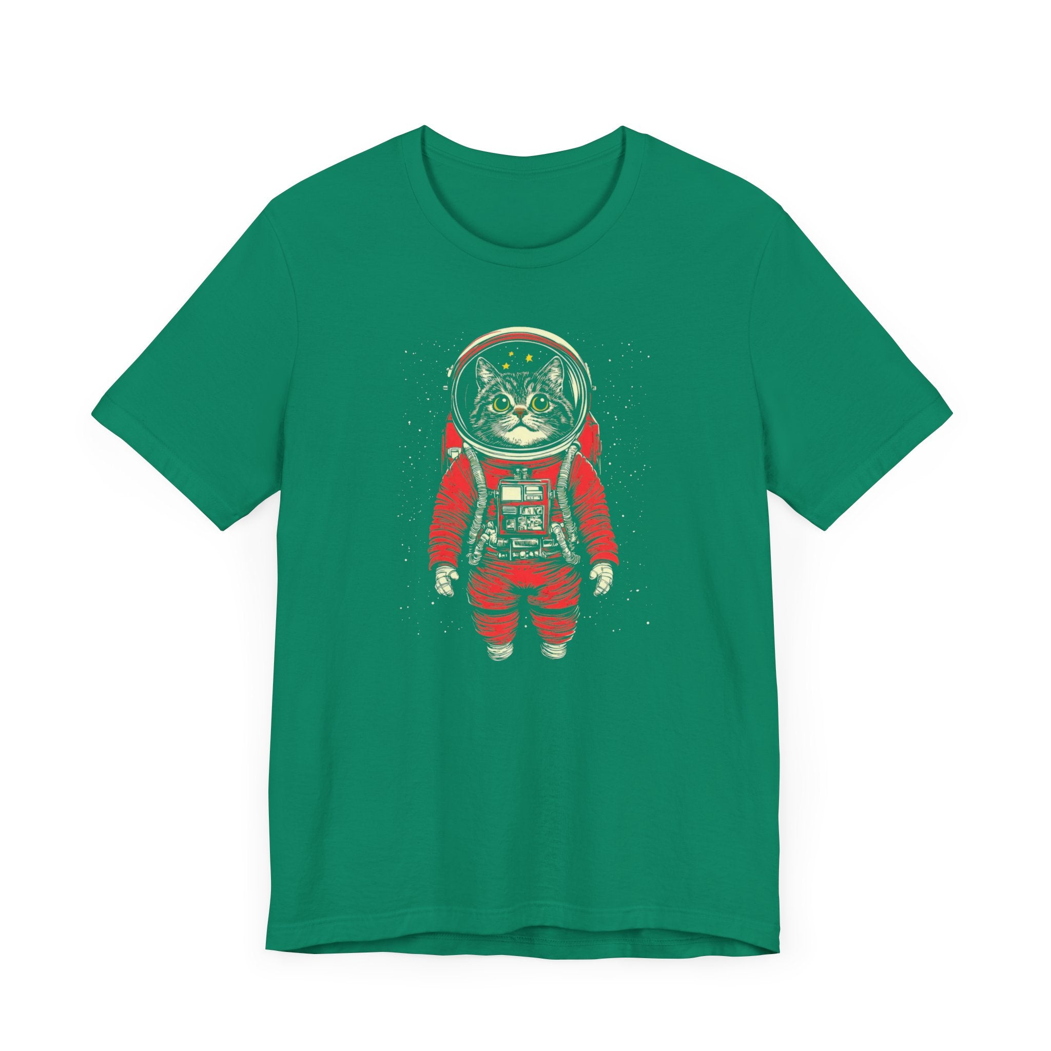 Red Spacesuit Cat T-Shirt