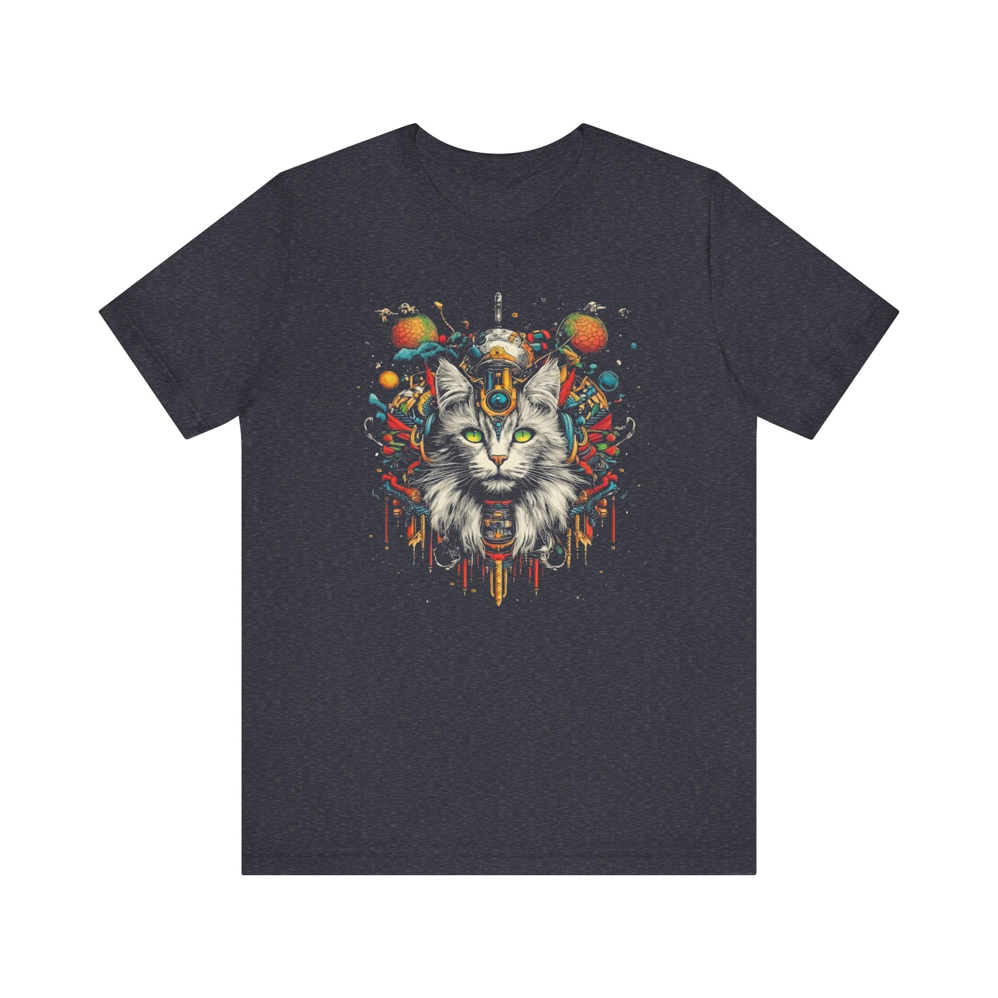 Psychedelic Cosmic Cat T-Shirt