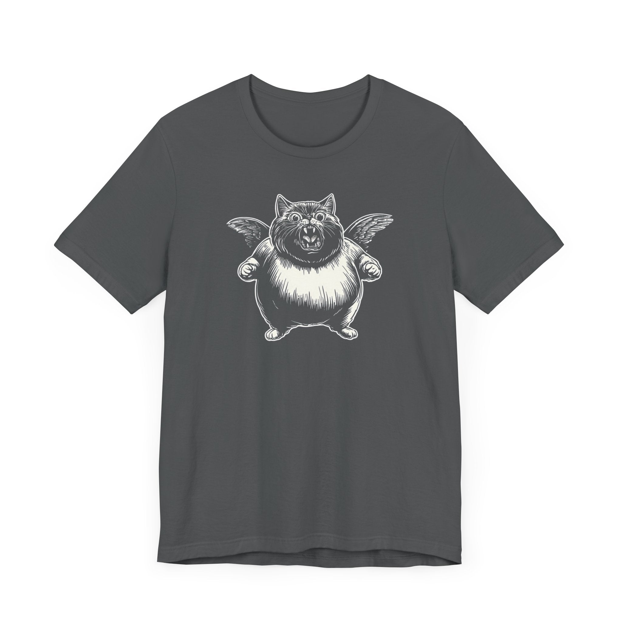 Whimsical Winged Cat T-Shirt