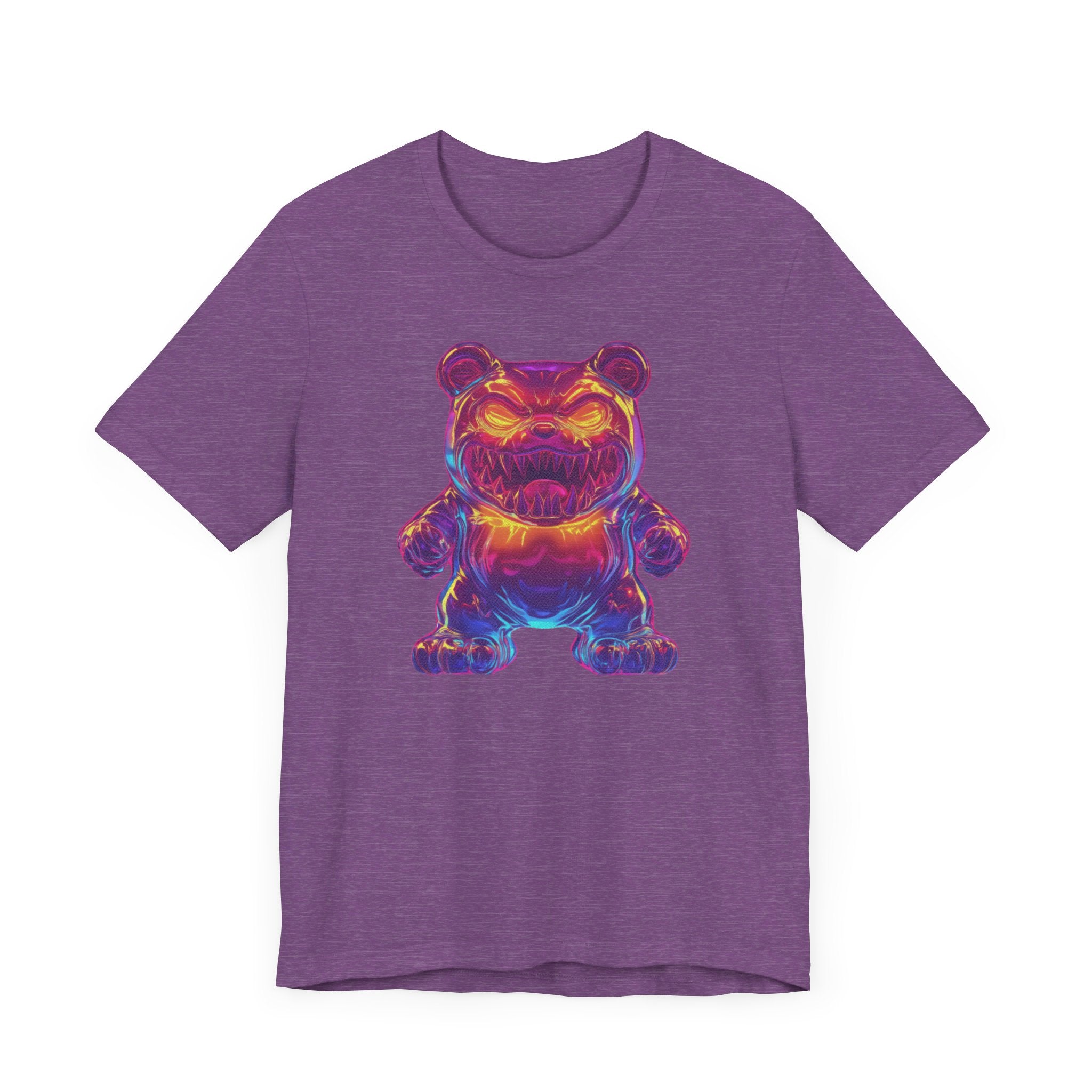Neon Monster Bear T-Shirt Bold and Playful Design