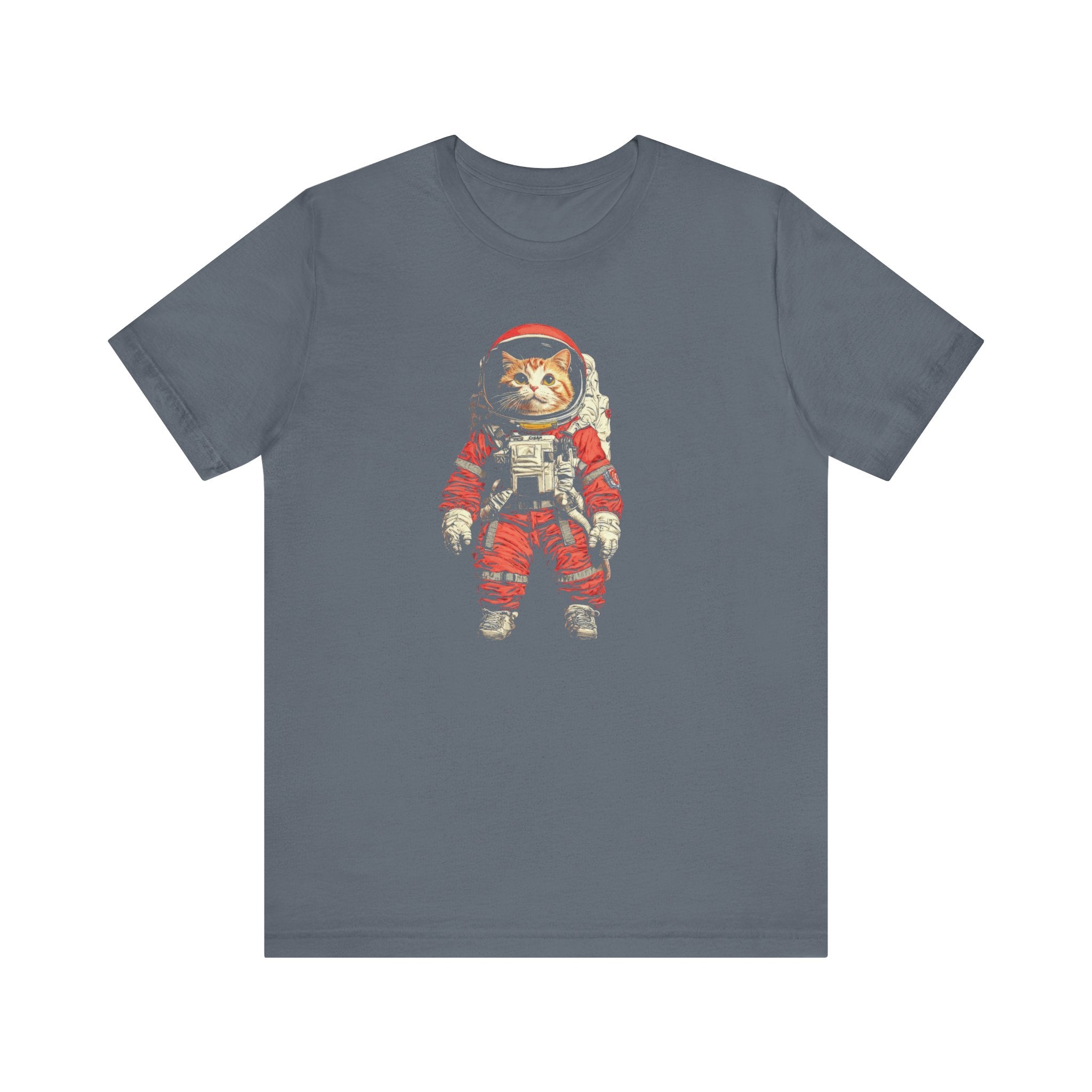 Courageous Cat Astronaut Graphic Tee
