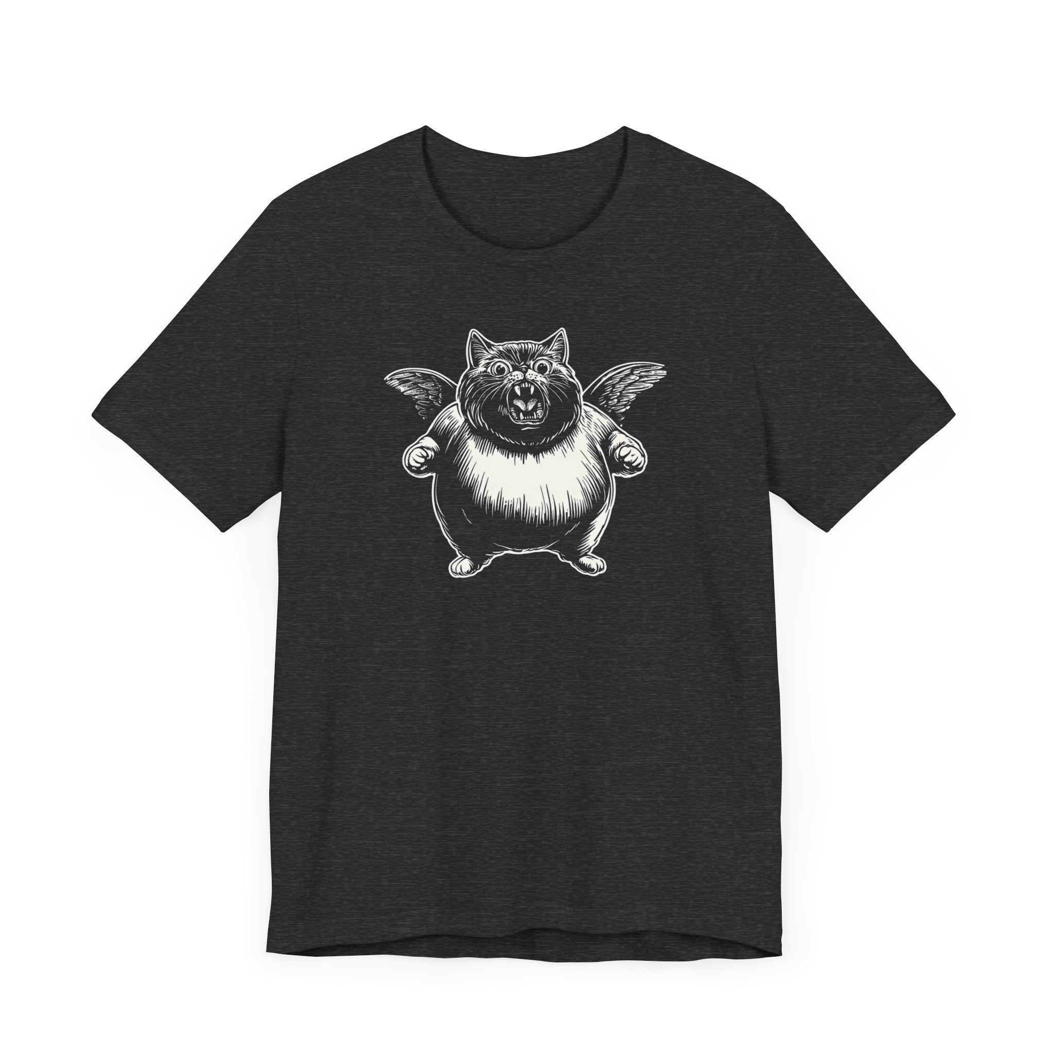 Whimsical Winged Cat T-Shirt