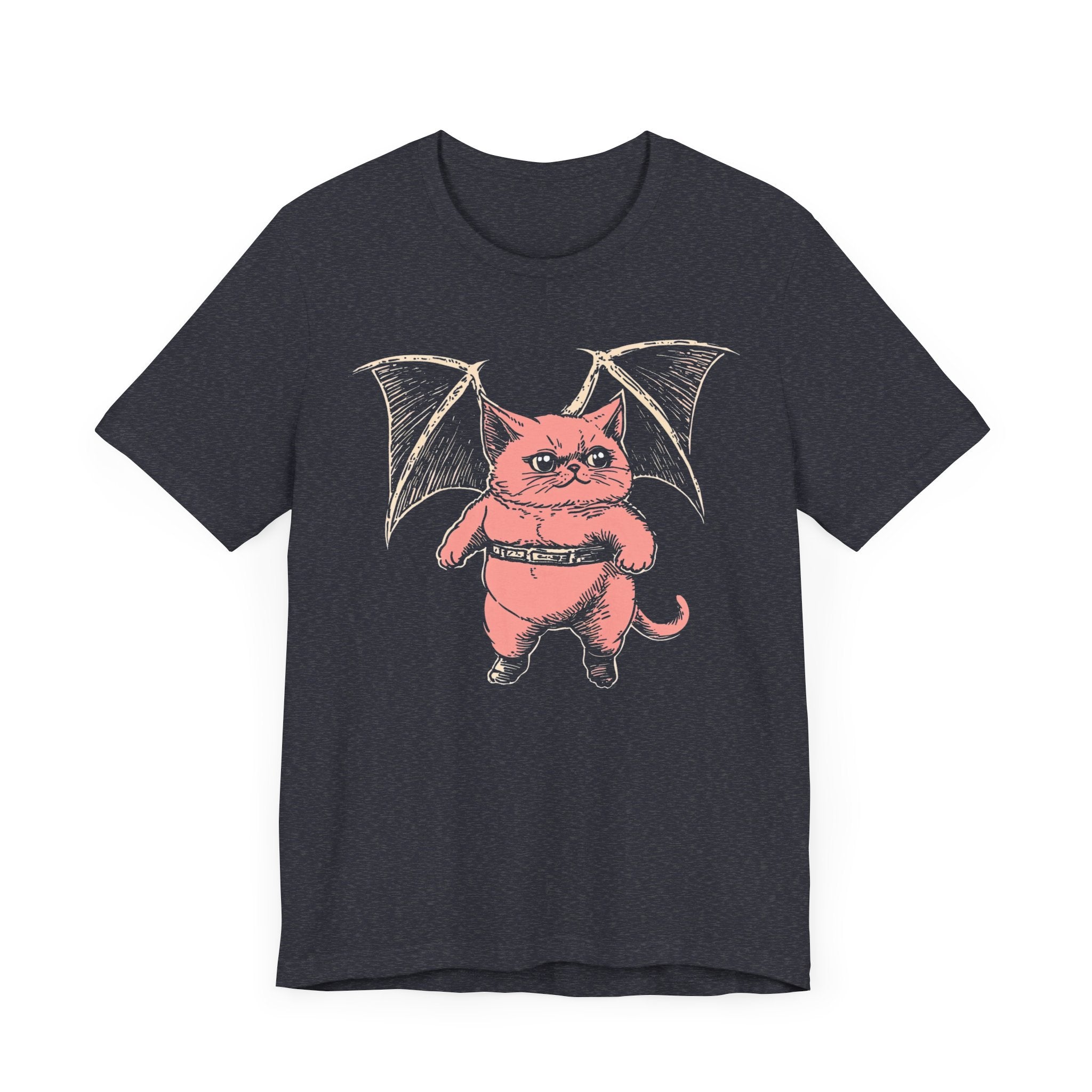 Bat-Winged Cat Graphic Tee