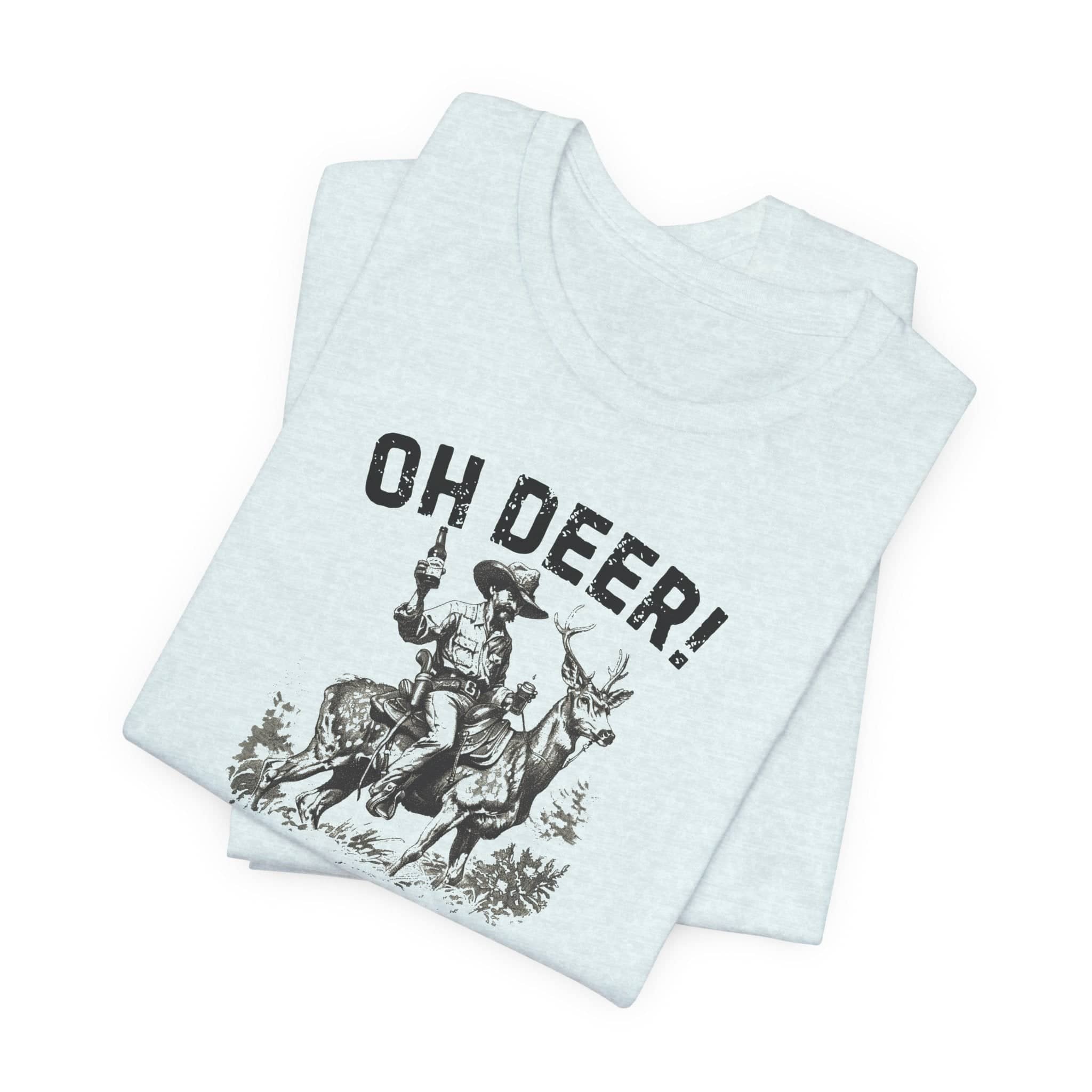 Oh Deer Its Time For Beer Shirt Funny Drinking Tee