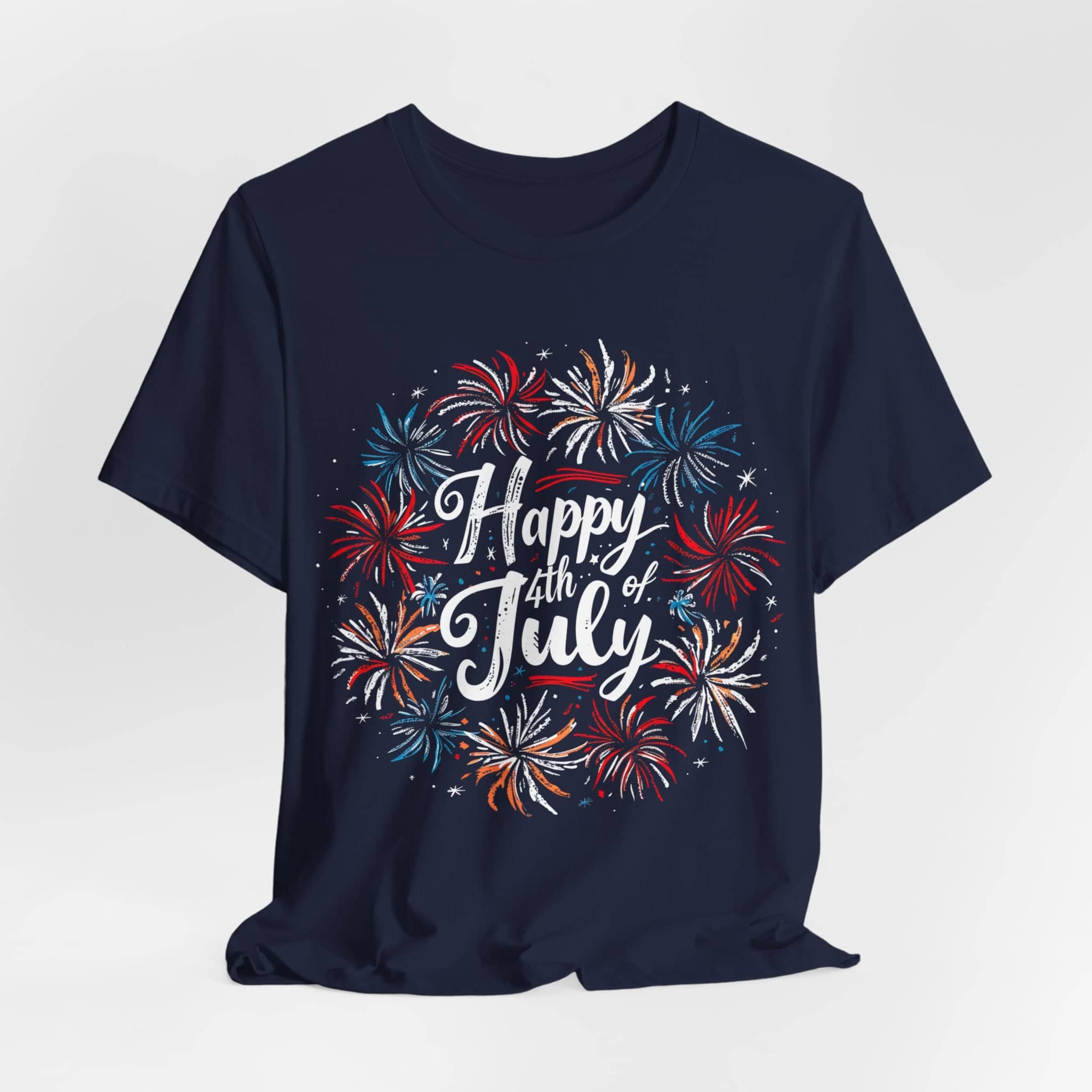 Happy 4th of July Fireworks Tee