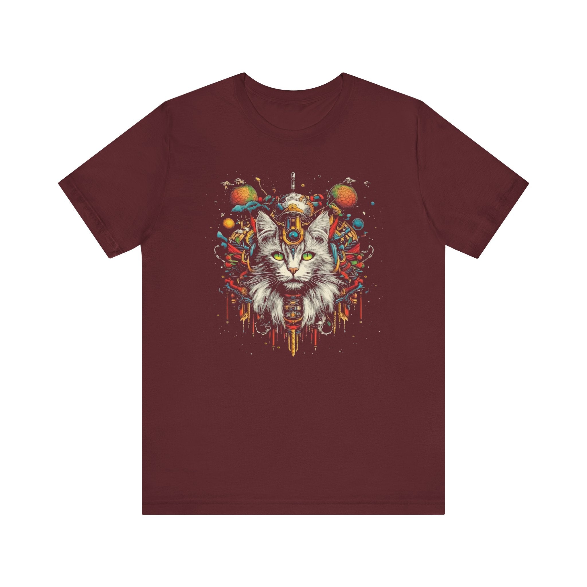 Psychedelic Cosmic Cat T-Shirt