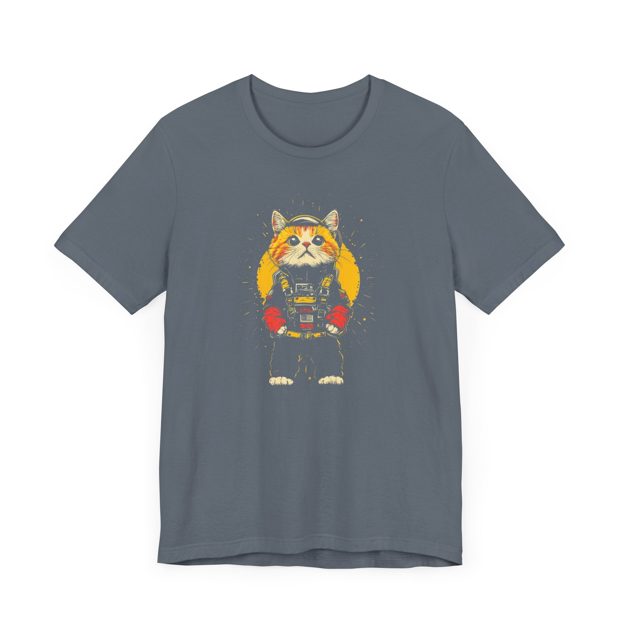 Space Cat Astronaut Graphic Tee