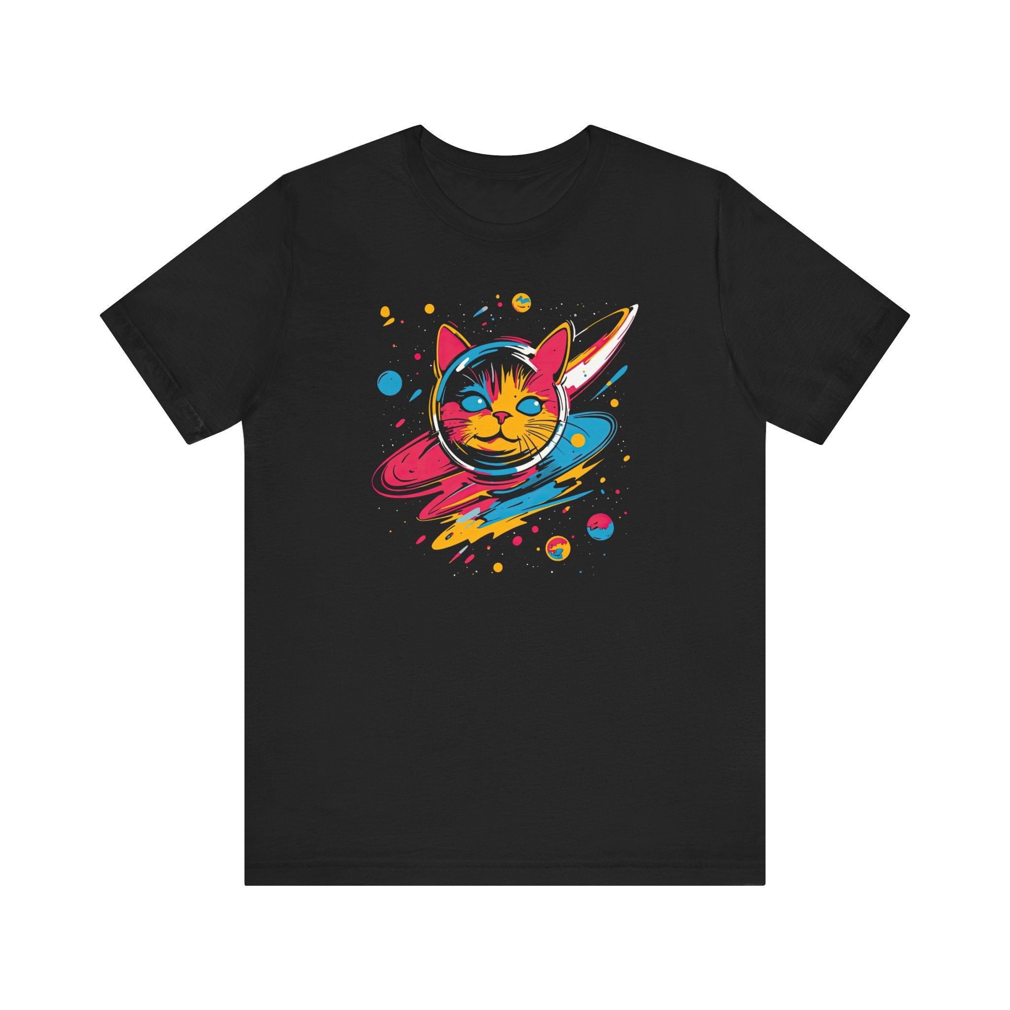 Cosmic Cat Orbit T-Shirt