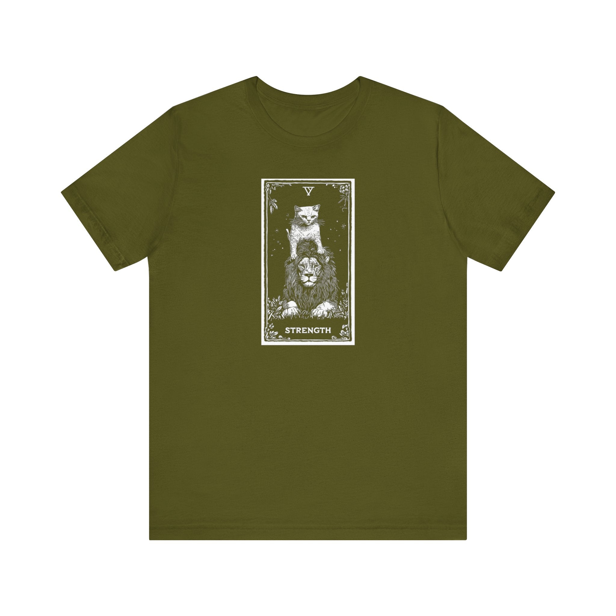 Strength Tarot Cat T-Shirt