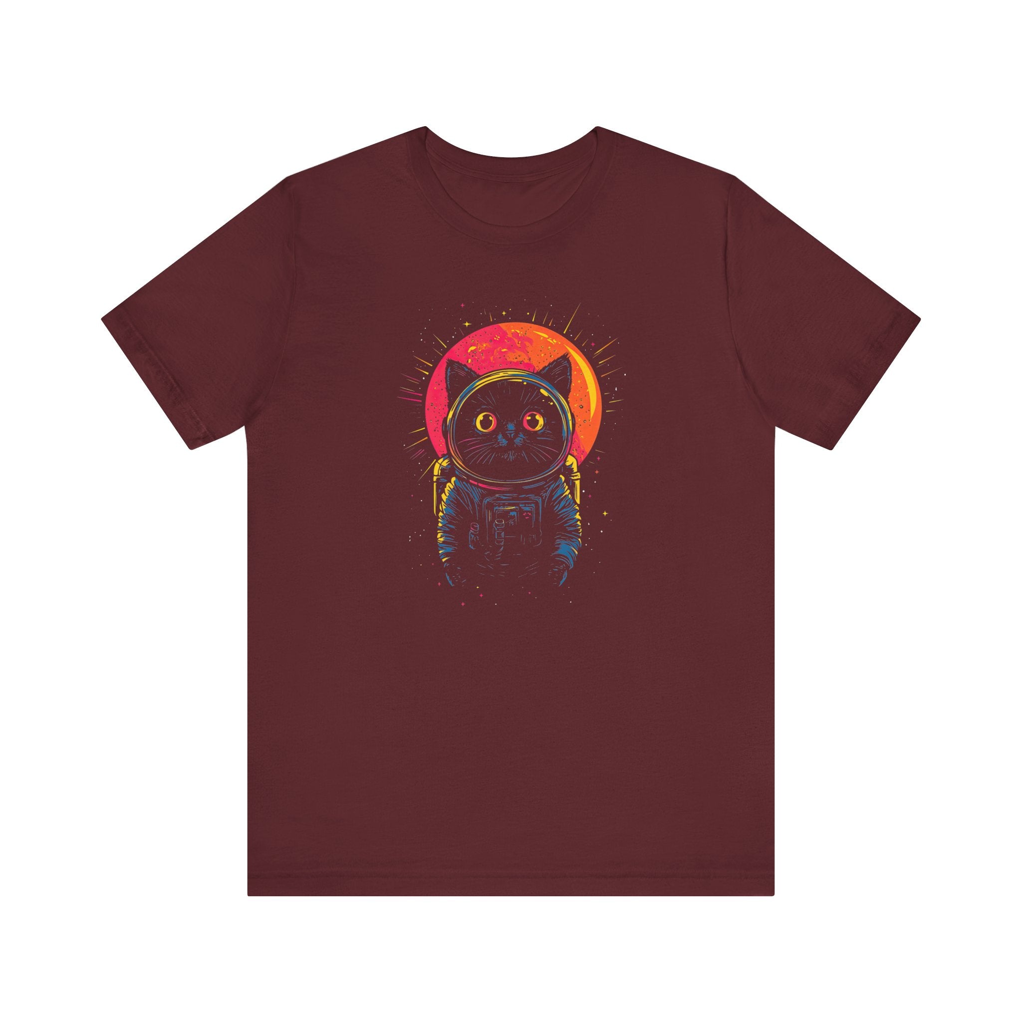 Astronaut Black Cat T-Shirt