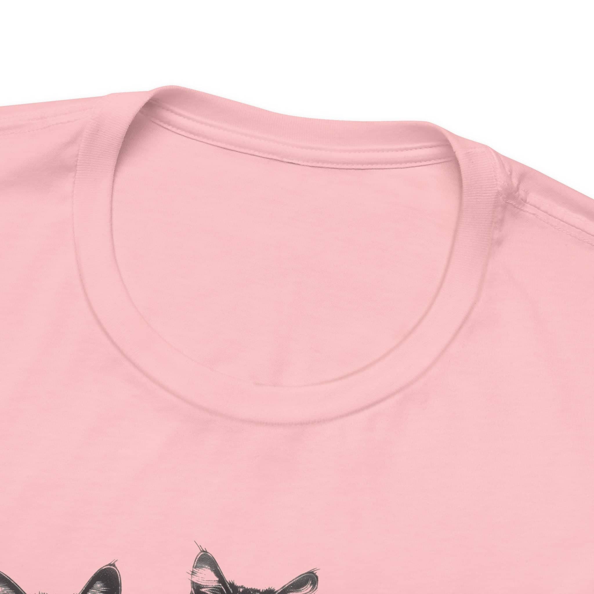 Cat Gang Shirt Funny Cat Lover Unisex Jersey Short Sleeve Tee