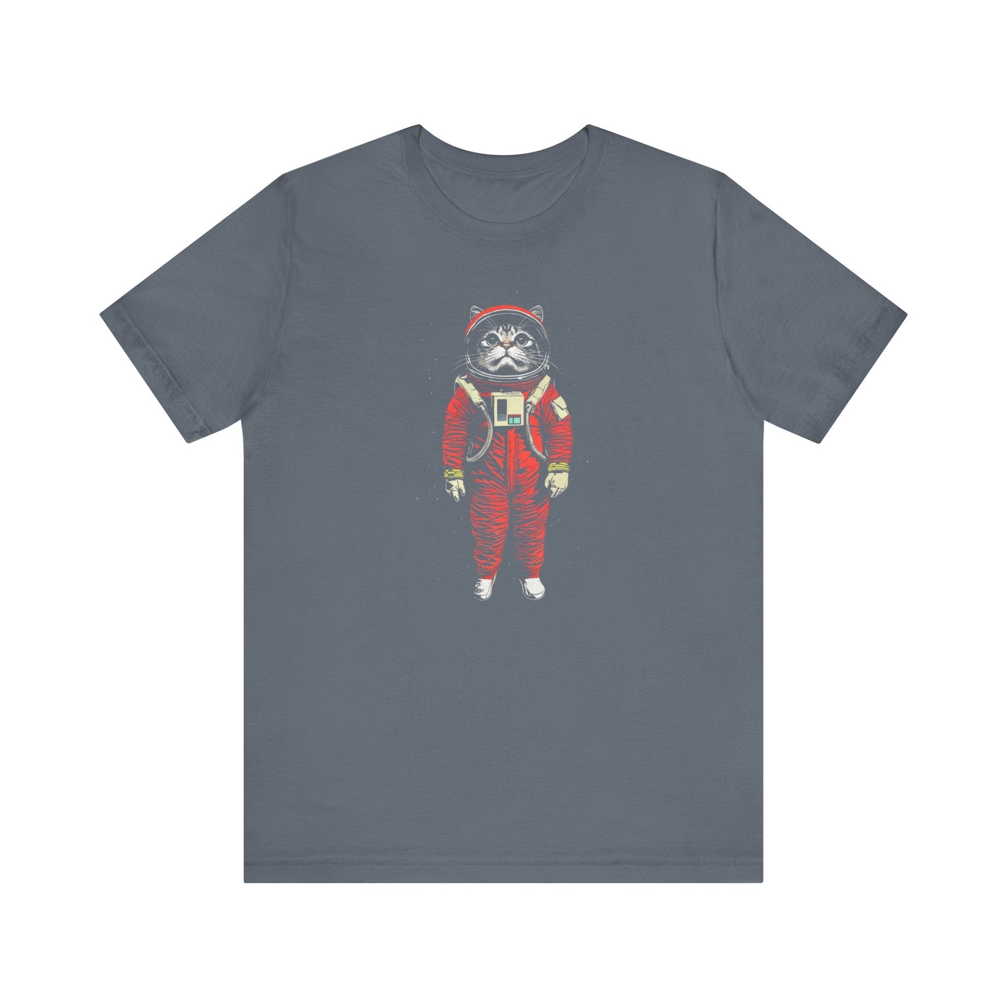 Adorable Cat Astronaut Graphic Tee