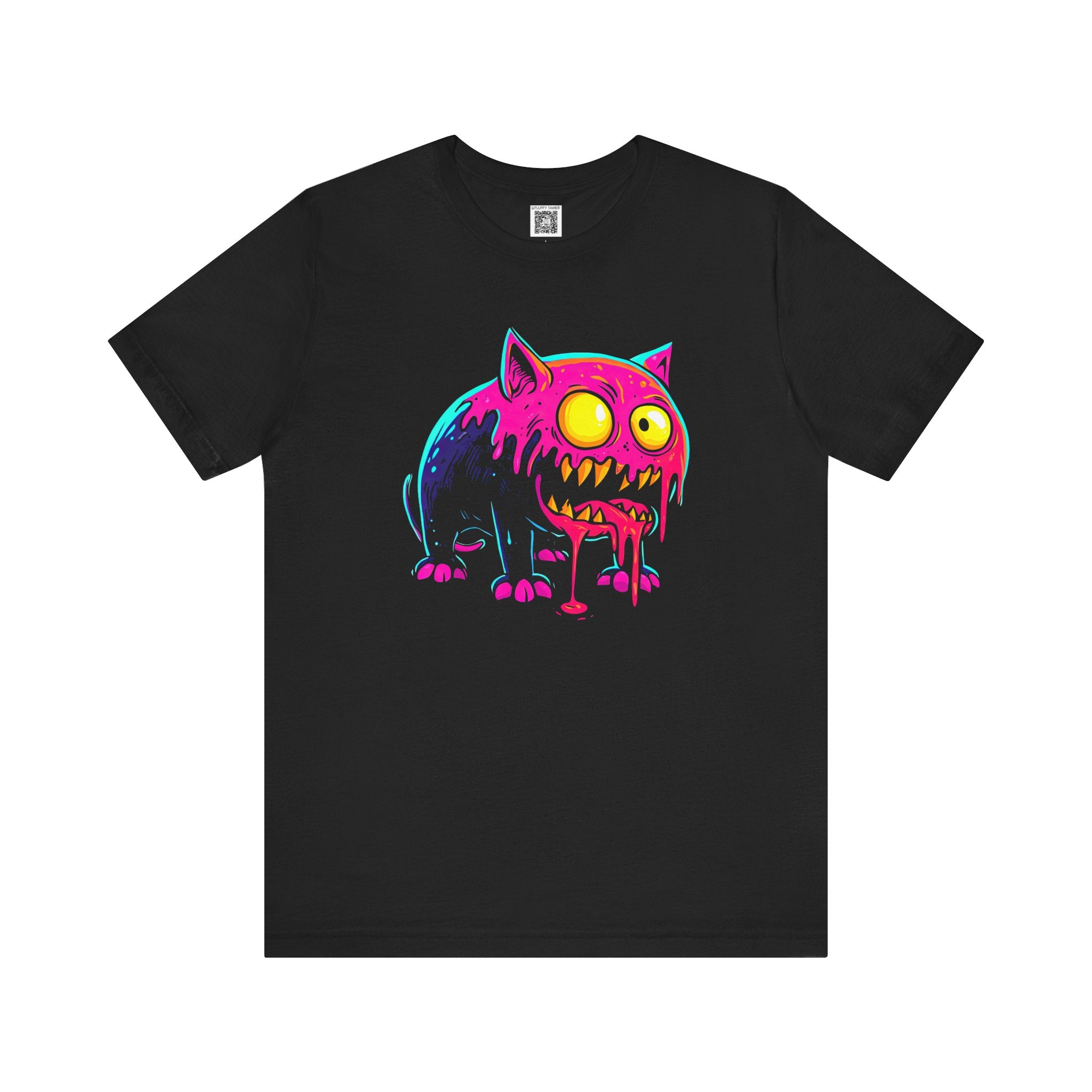Psychedelic Dripping Cat T-Shirt