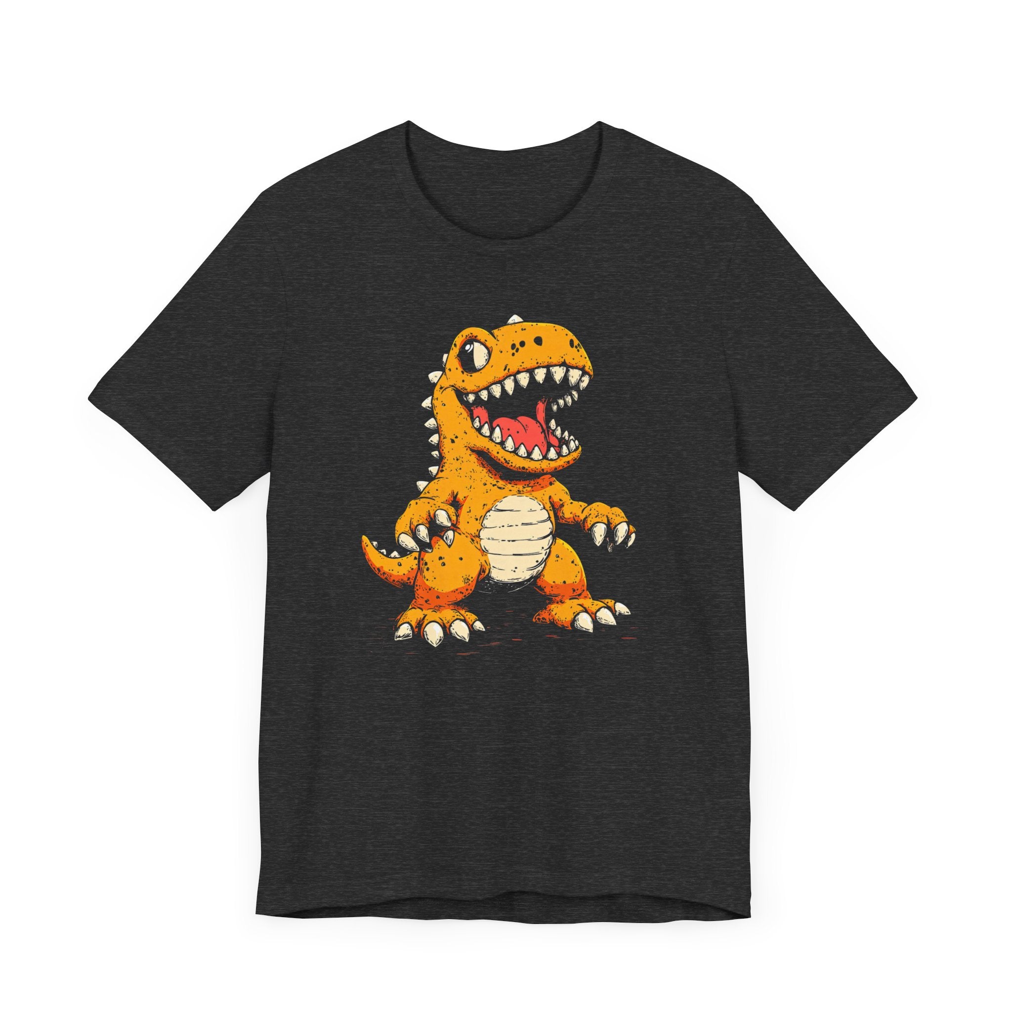 Cute Cartoon Dinosaur Graphic Tee