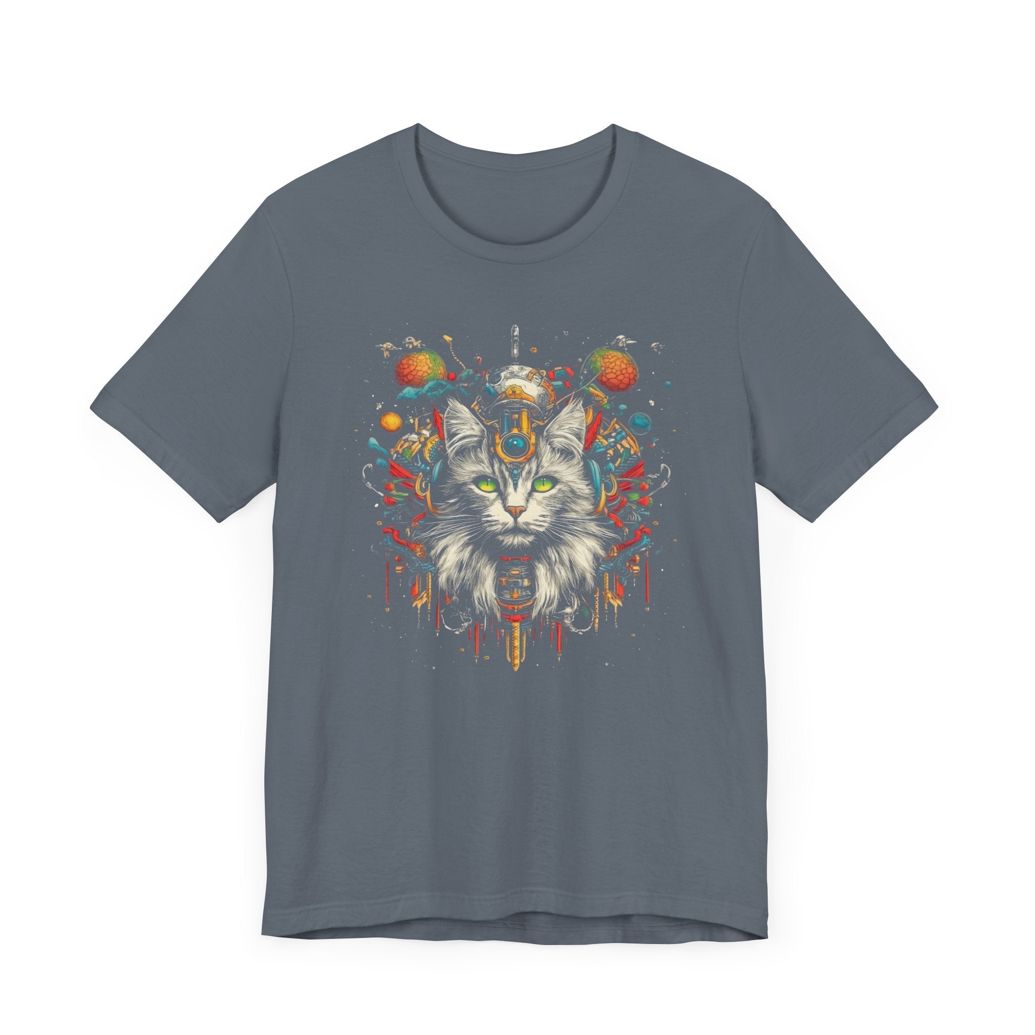 Psychedelic Cosmic Cat T-Shirt