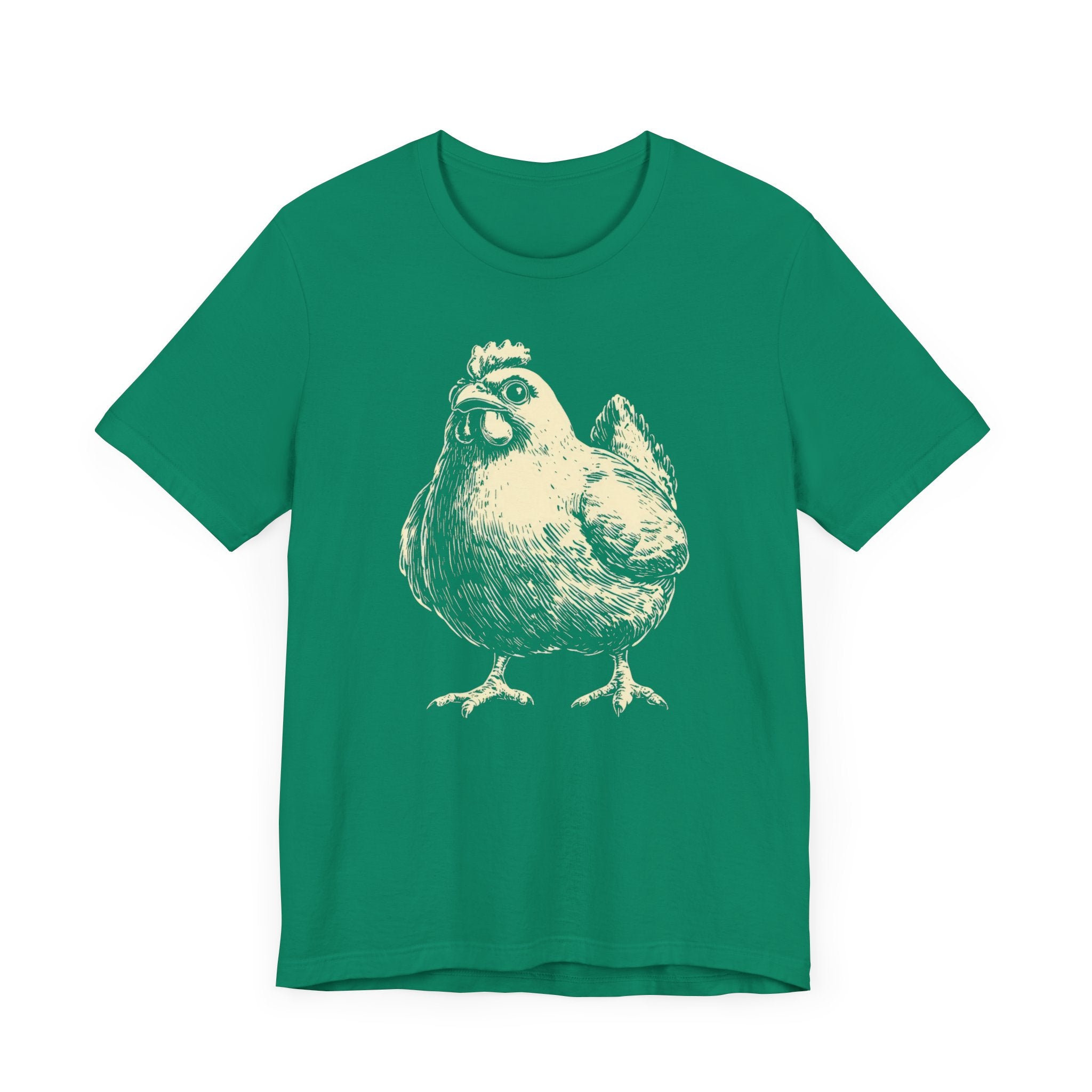 Vintage Chicken Illustration Tee