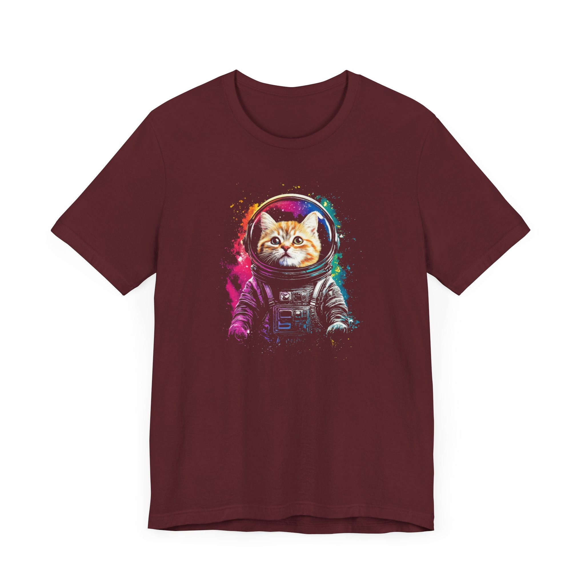 Space Cat Astronaut T-Shirt
