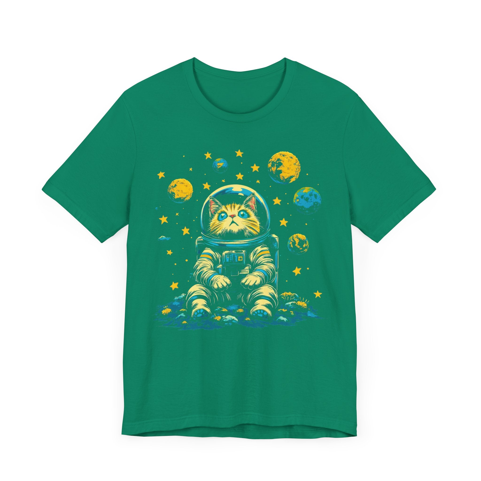 Cosmic Cat Astronaut T-Shirt
