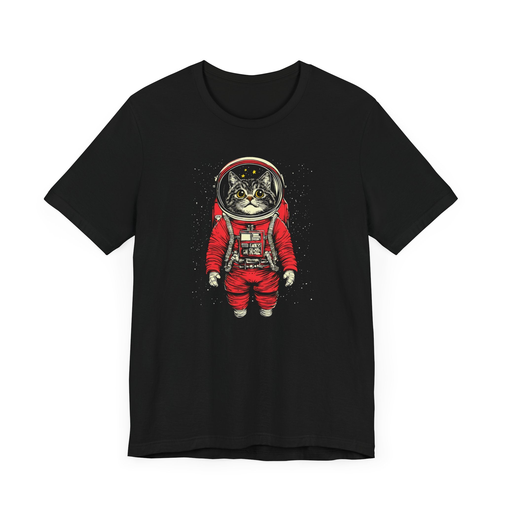Red Spacesuit Cat T-Shirt