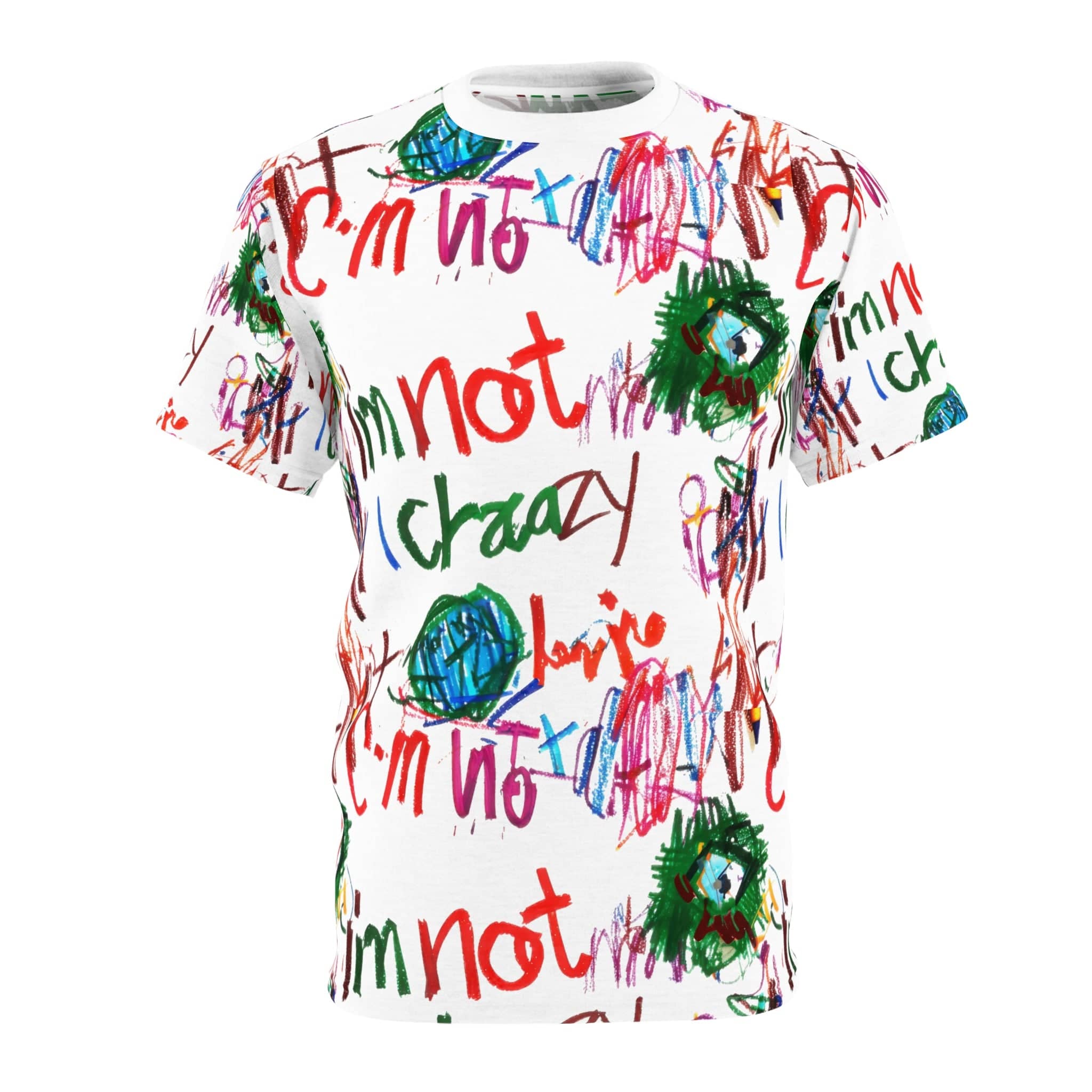 Creative Chaos Expression Unisex Cut & Sew Tee (AOP)