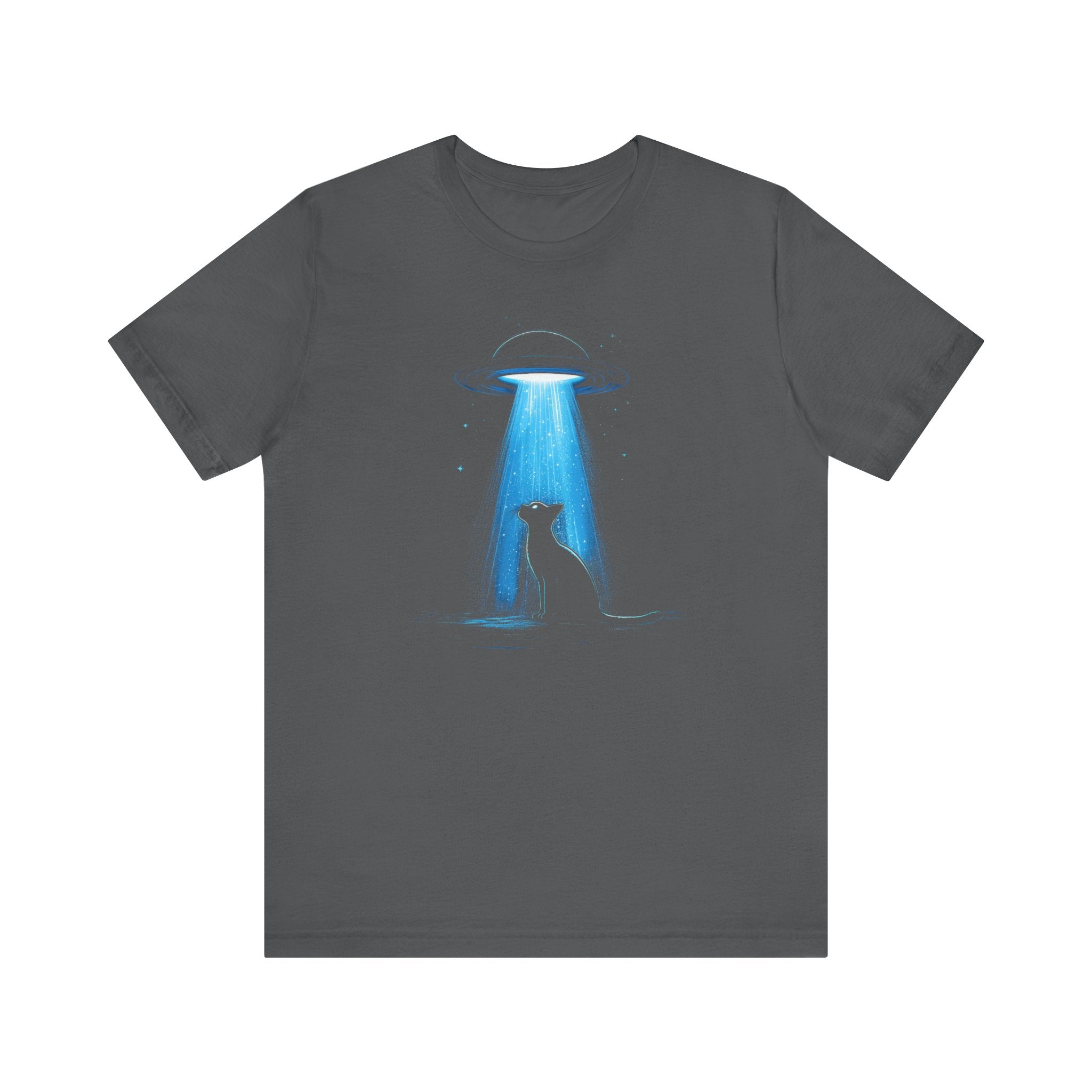 Alien Abduction Cat T-Shirt