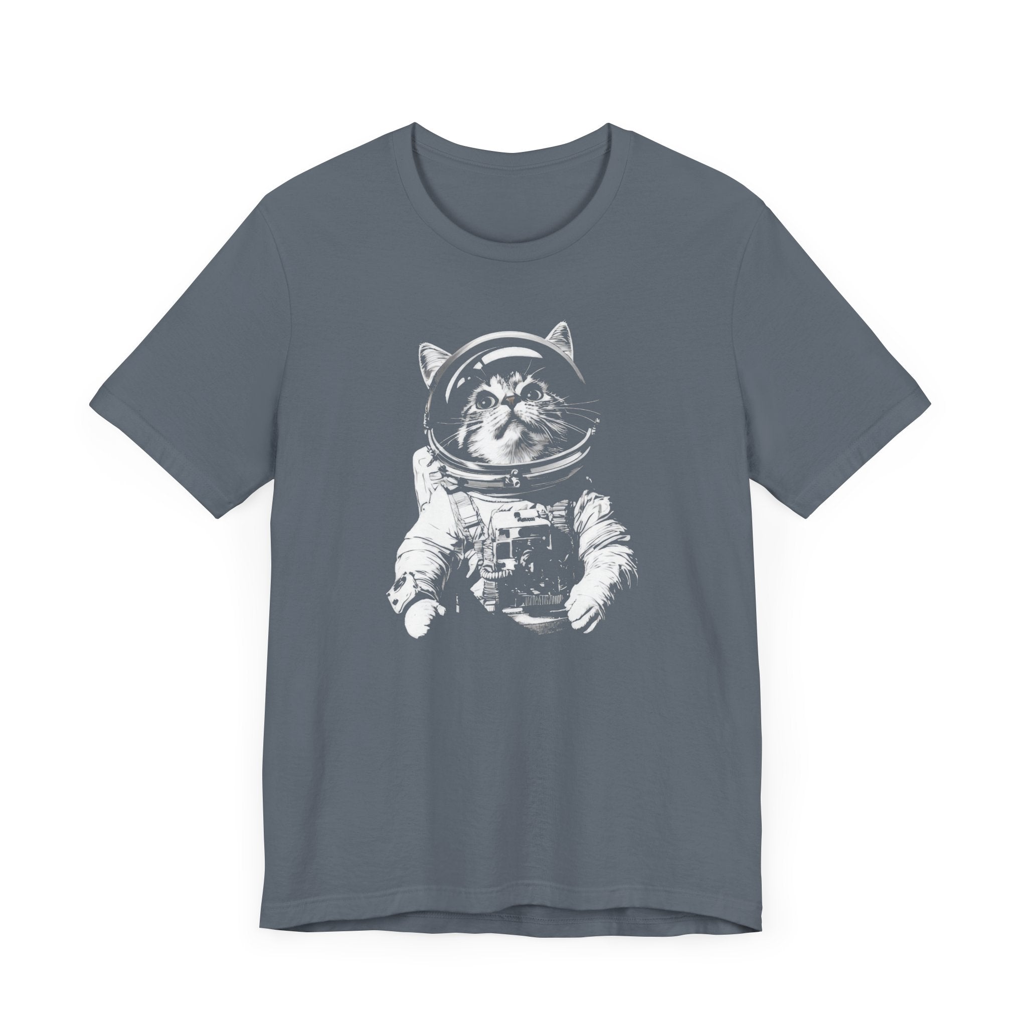 Space Cat Astronaut T-Shirt