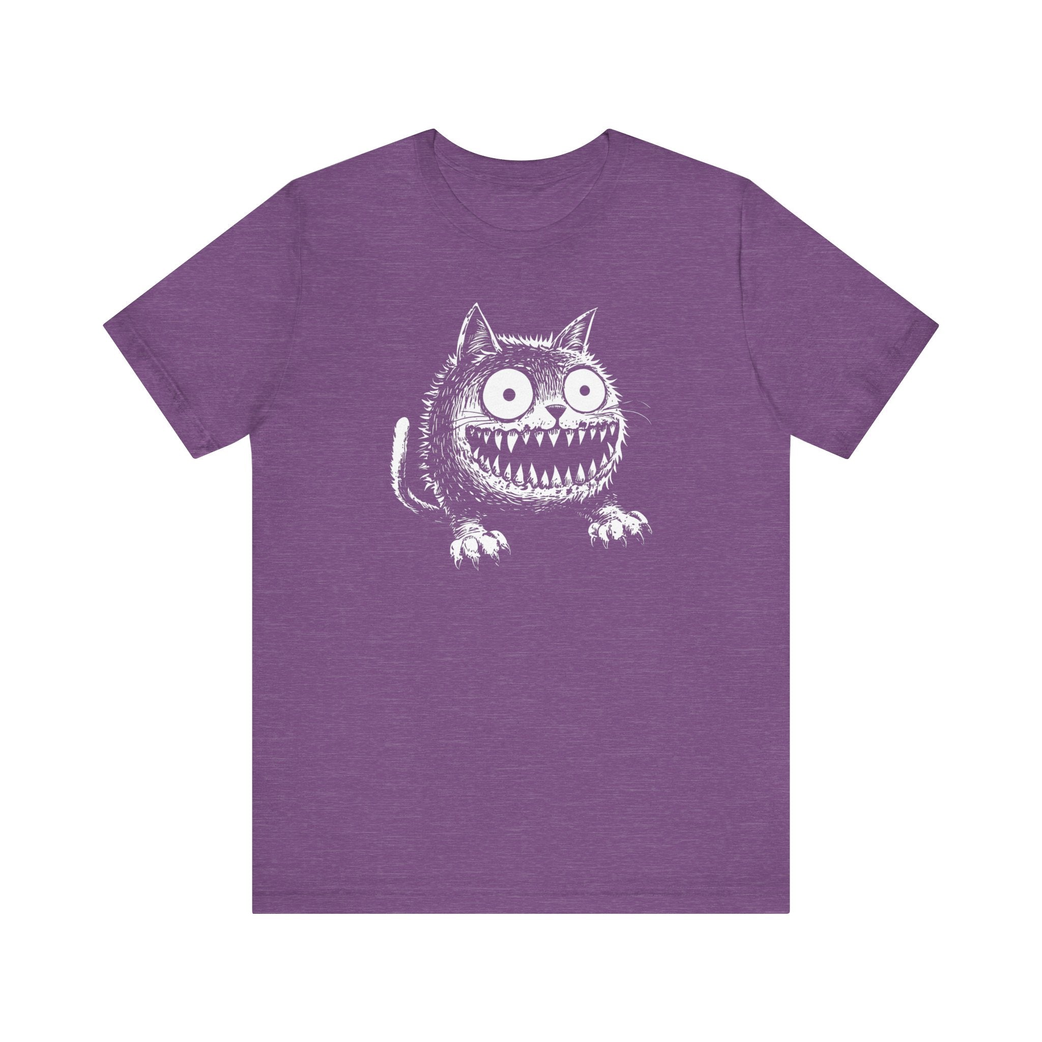 Grinning Creepy Cat T-Shirt