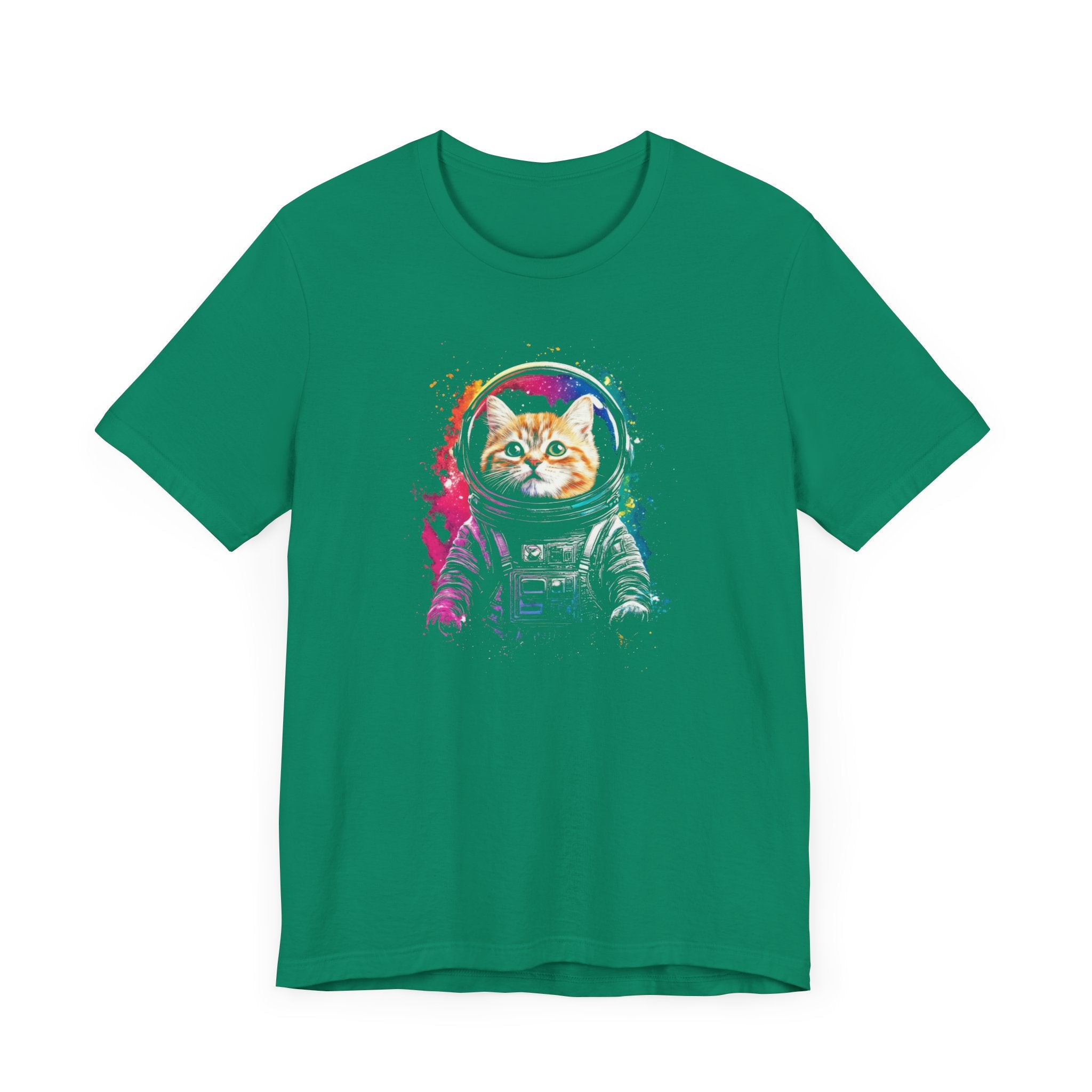 Space Cat Astronaut T-Shirt