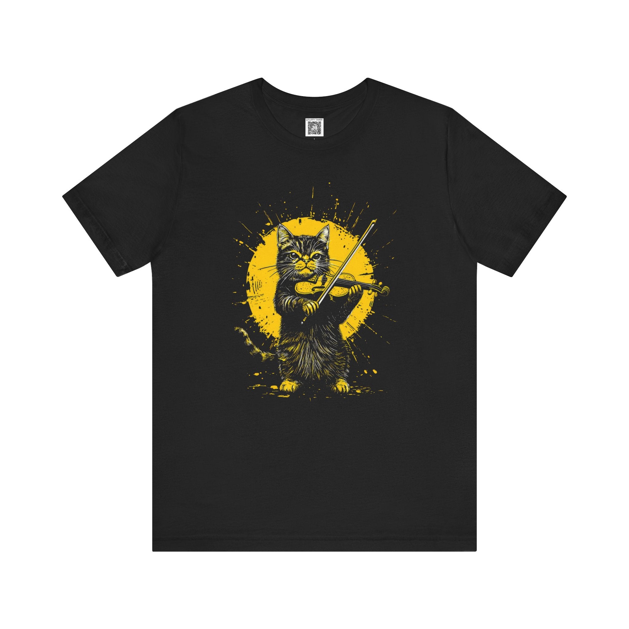 Cat Playing Violin T-Shirt