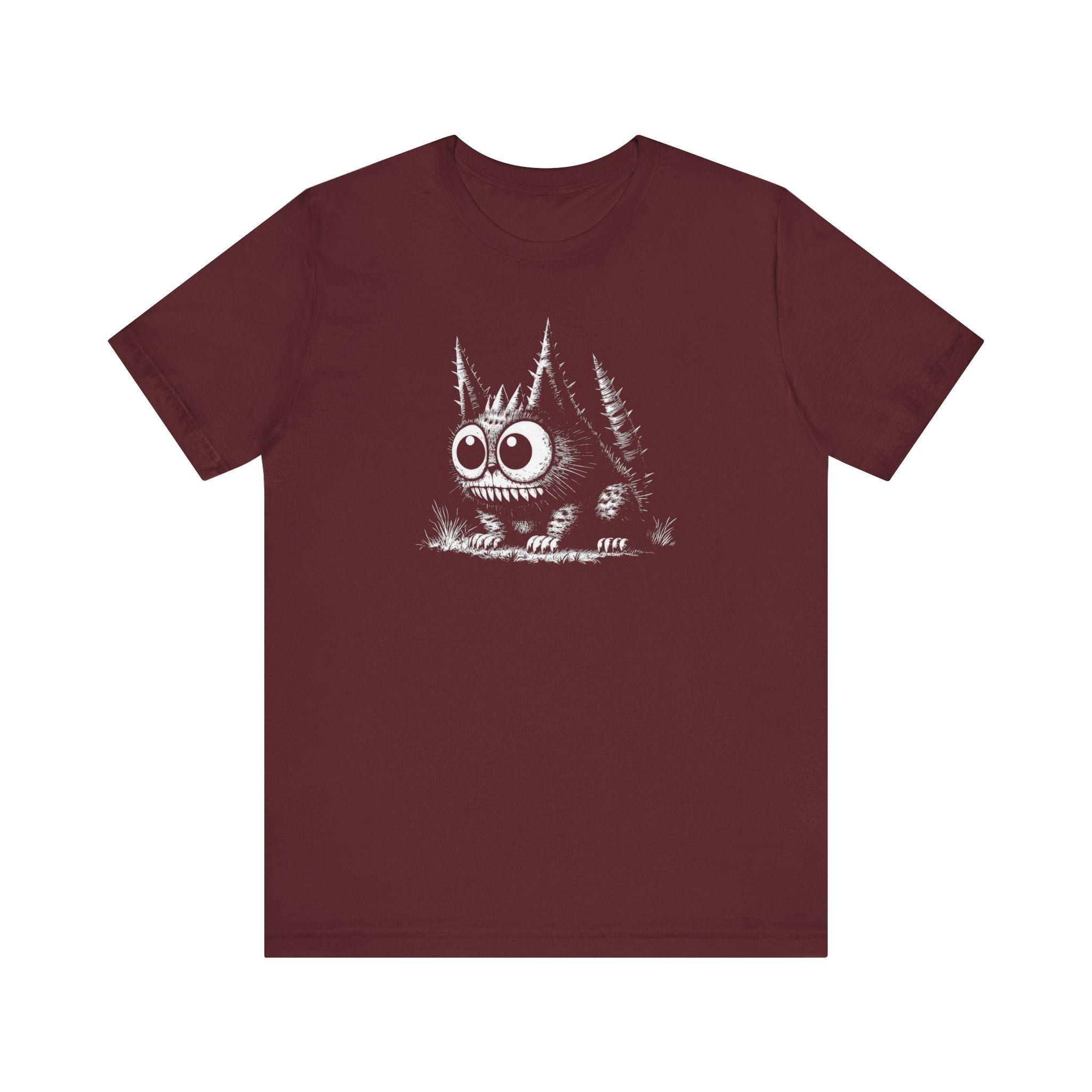 Spiky-Eyed Creature Graphic Tee