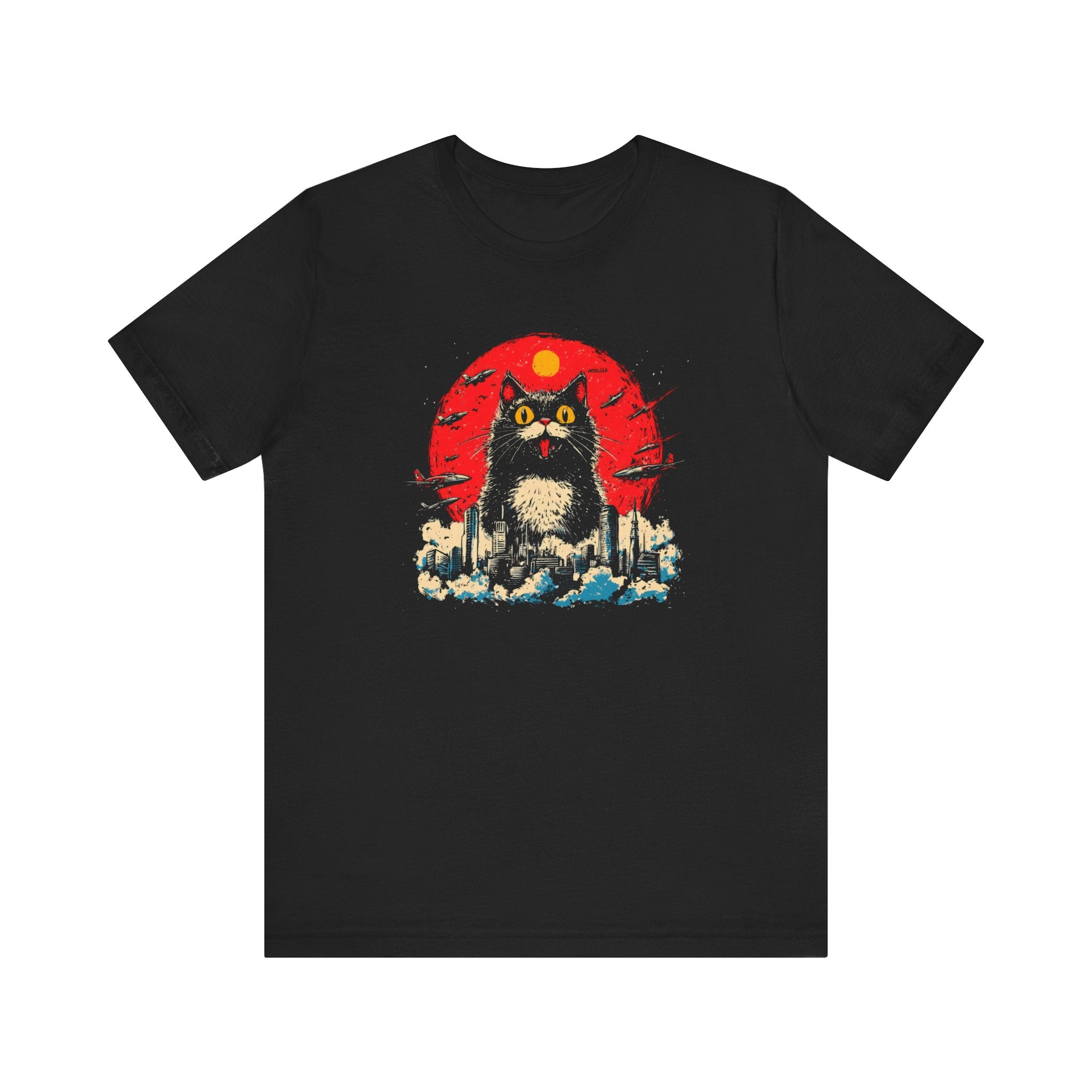 Cat Cityscape Graphic Tee