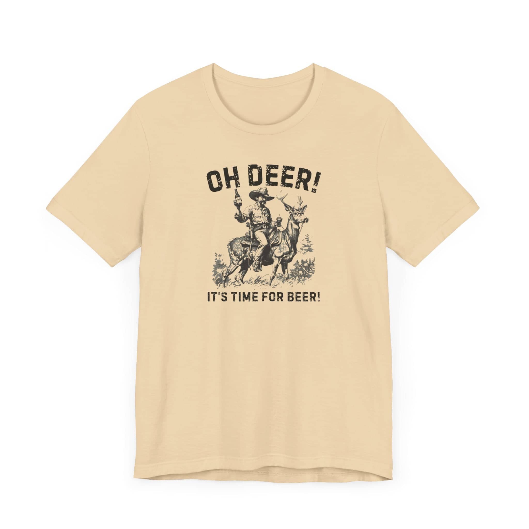 Oh Deer Its Time For Beer Shirt Funny Drinking Tee