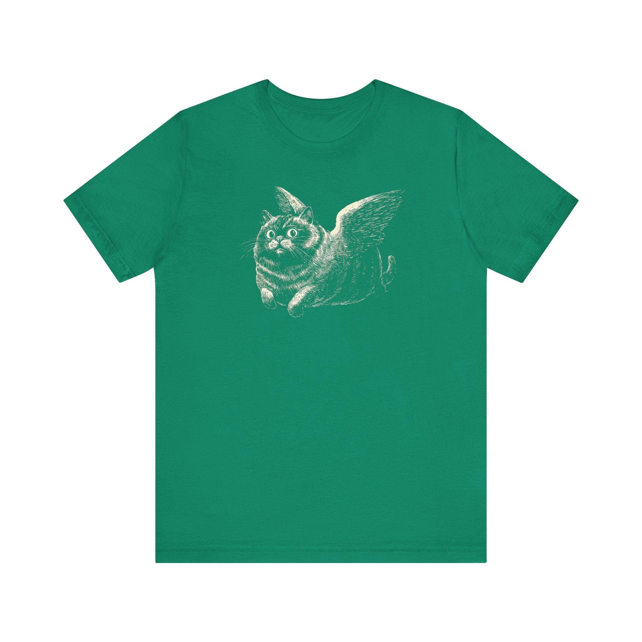 Flying Cat Graphic Tee