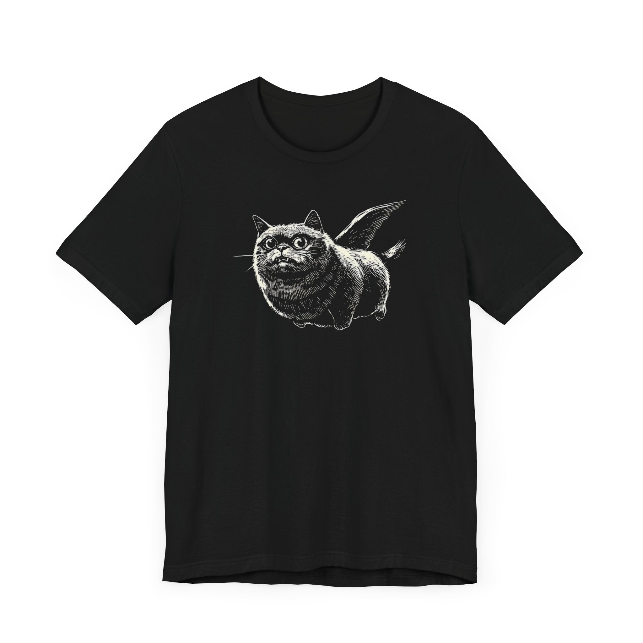 Flying Cat Graphic Tee