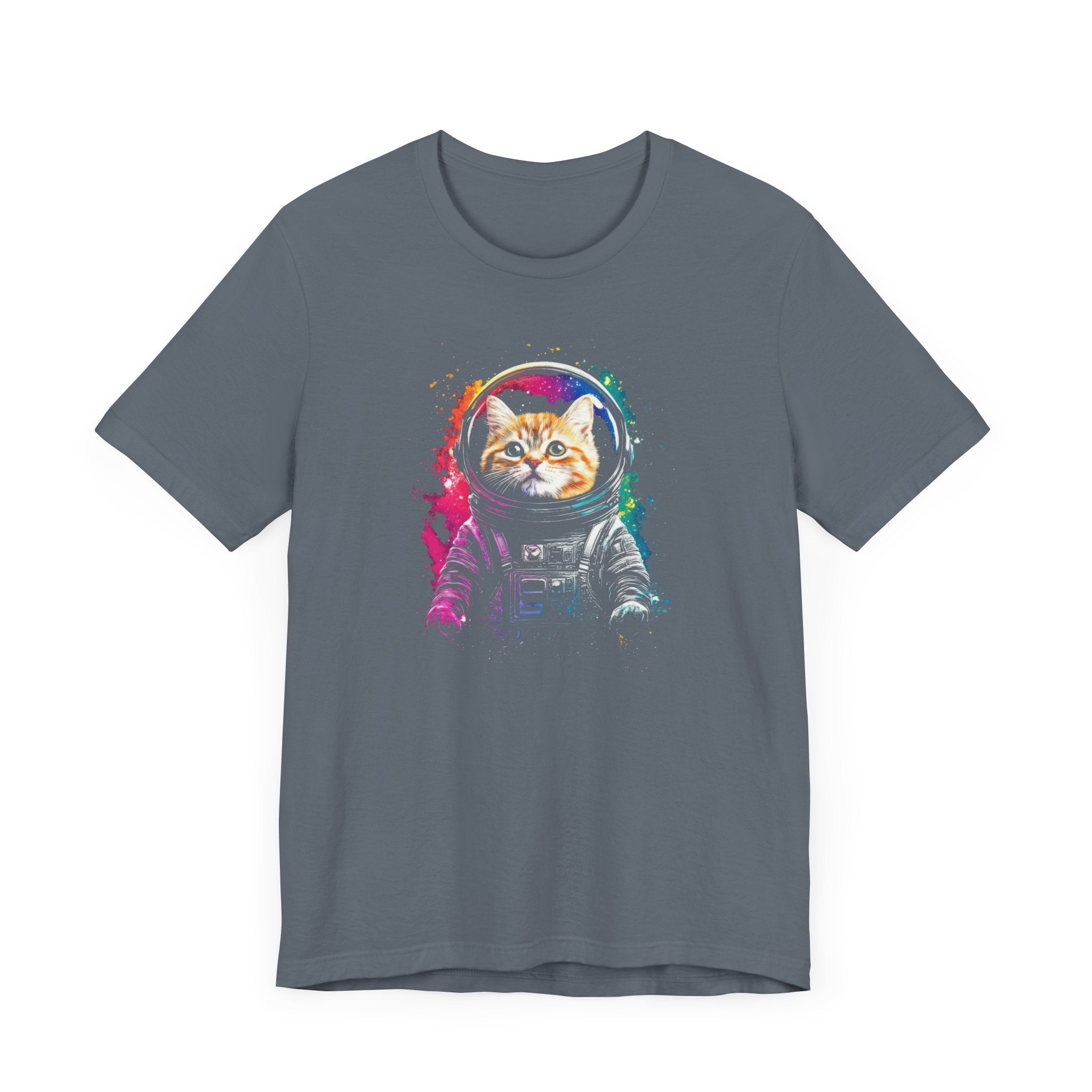 Space Cat Astronaut T-Shirt