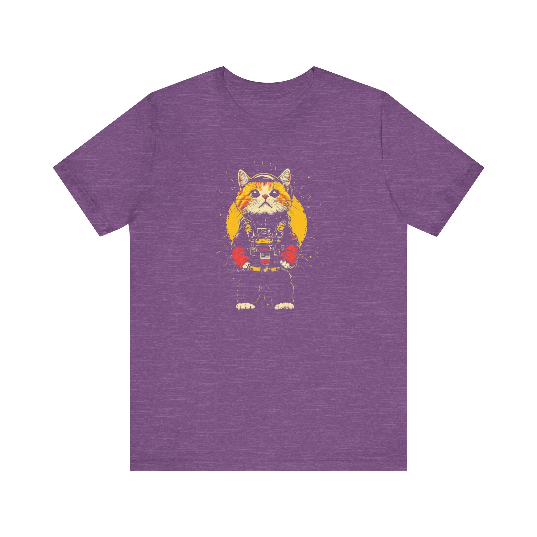 Space Cat Astronaut Graphic Tee
