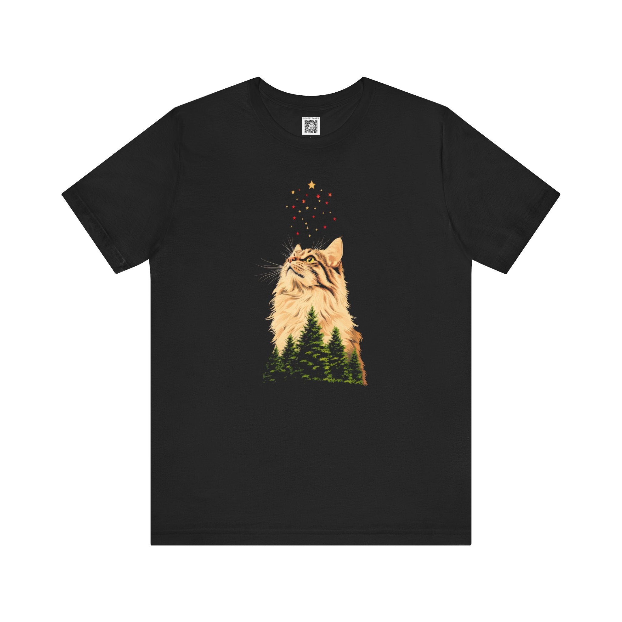 Whimsical Cat Graphic Tee