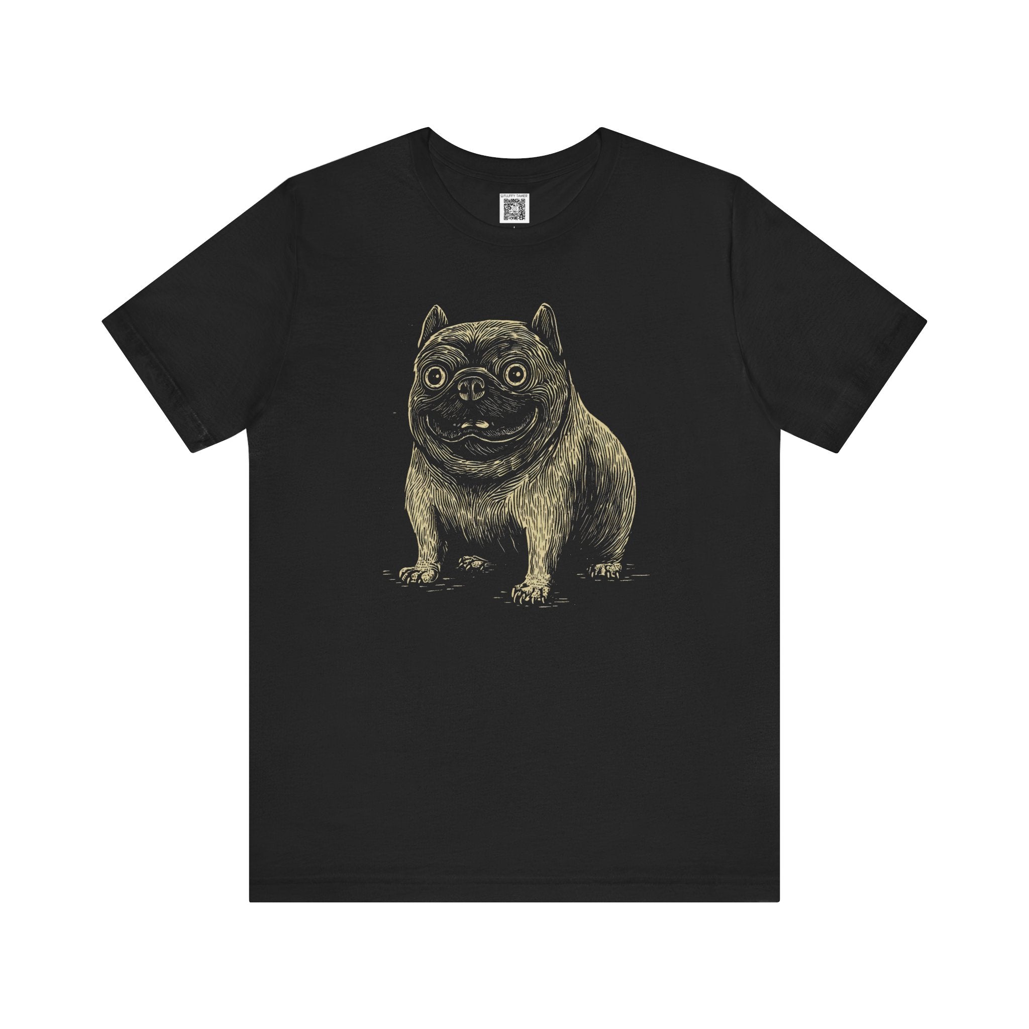 Whimsical Pug Graphic Tee