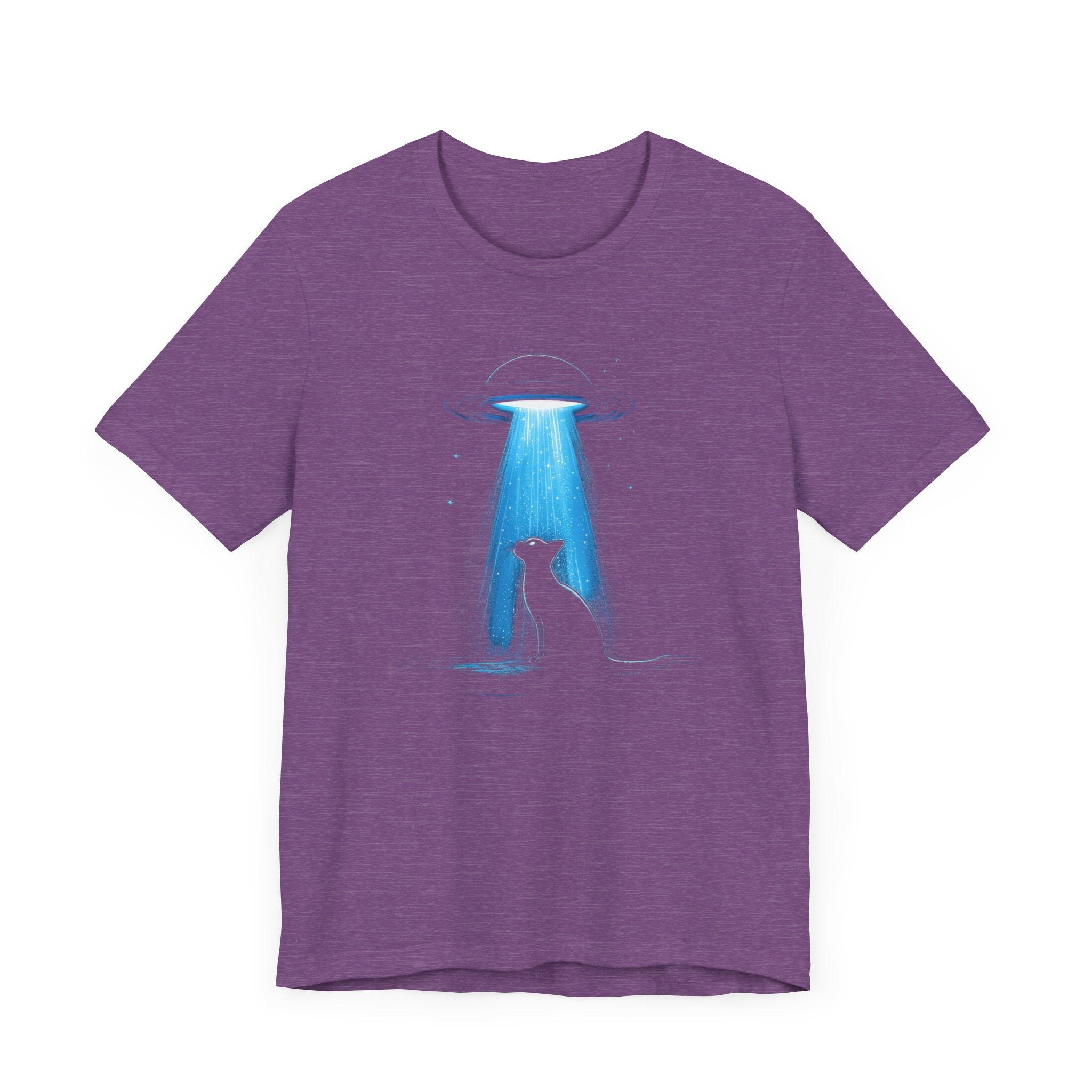 Alien Abduction Cat T-Shirt