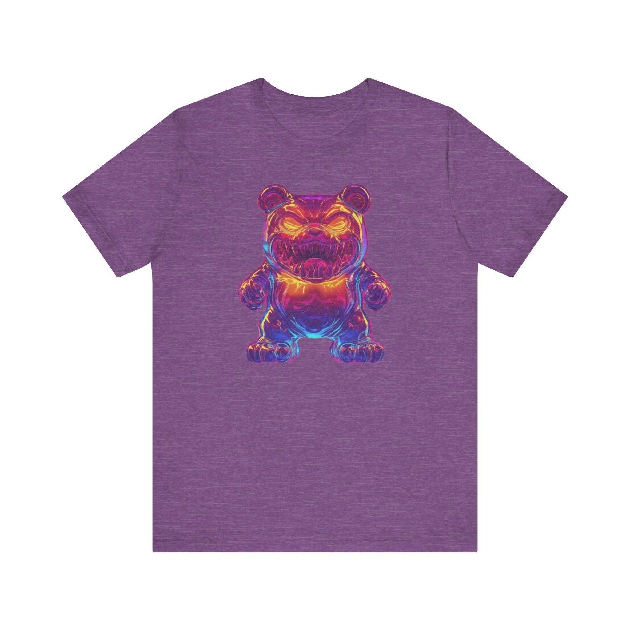 Neon Monster Bear T-Shirt Bold and Playful Design
