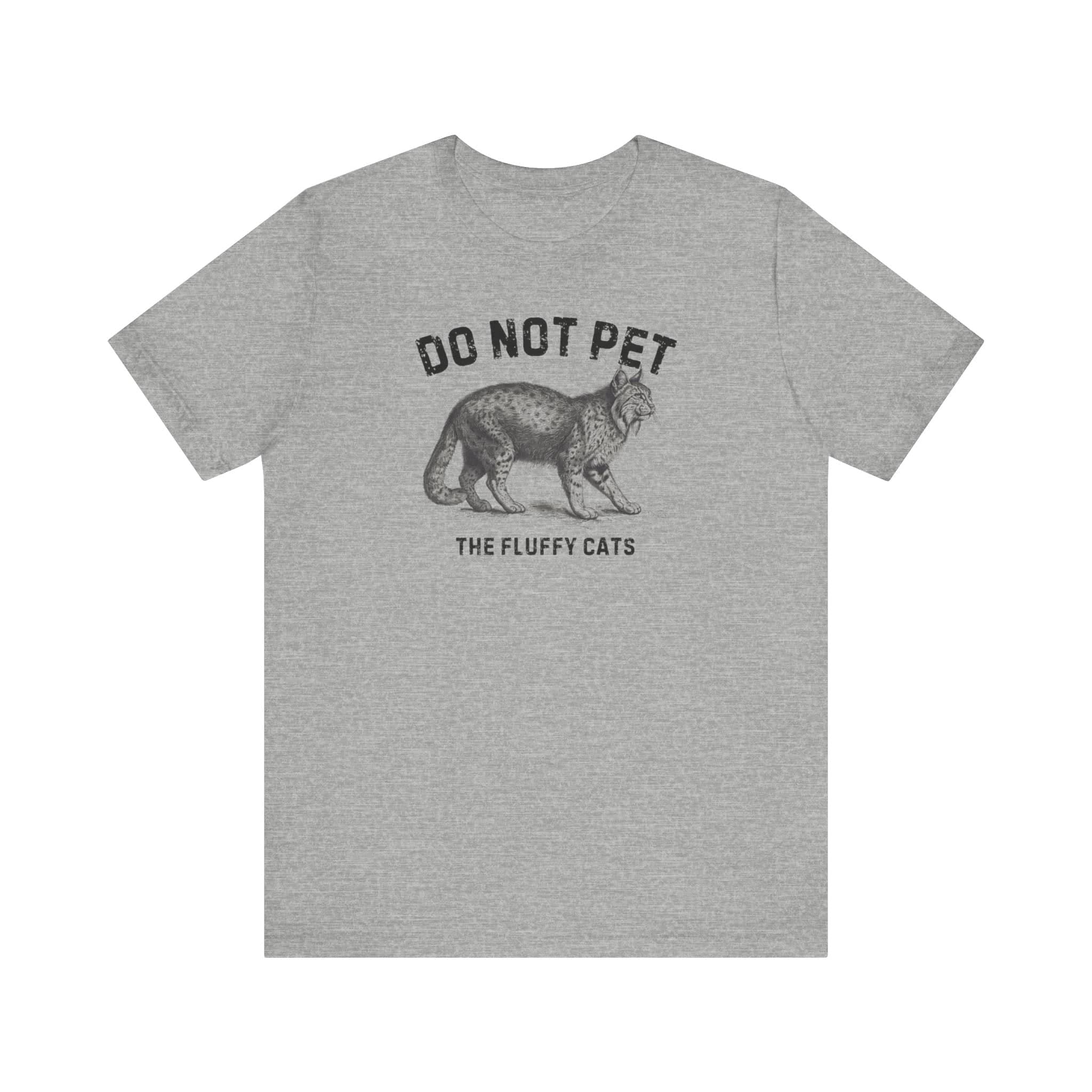 Do Not Pet The Fluffy Cats Shirt Funny Animal Lover Tee