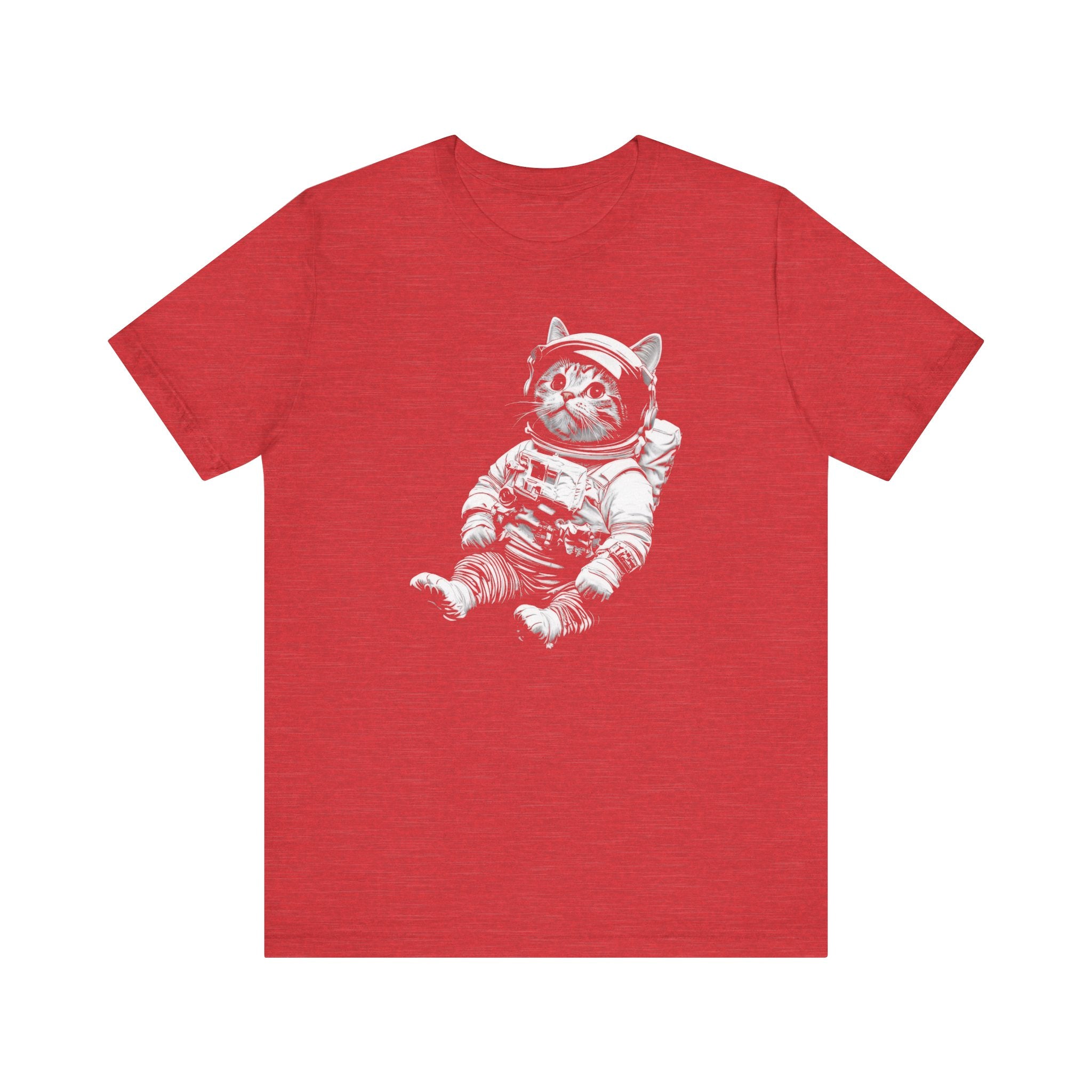 Chillin’ Space Cat Astronaut T-Shirt