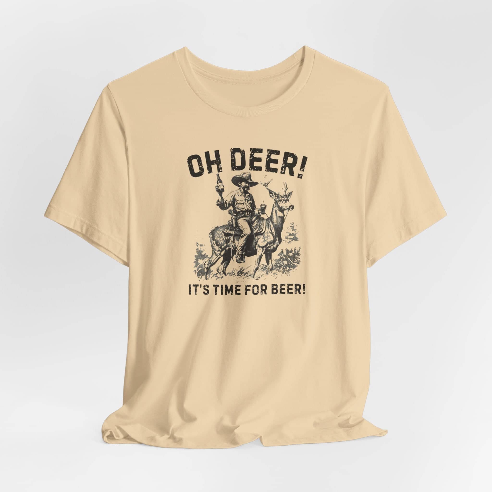 Oh Deer Its Time For Beer Shirt Funny Drinking Tee